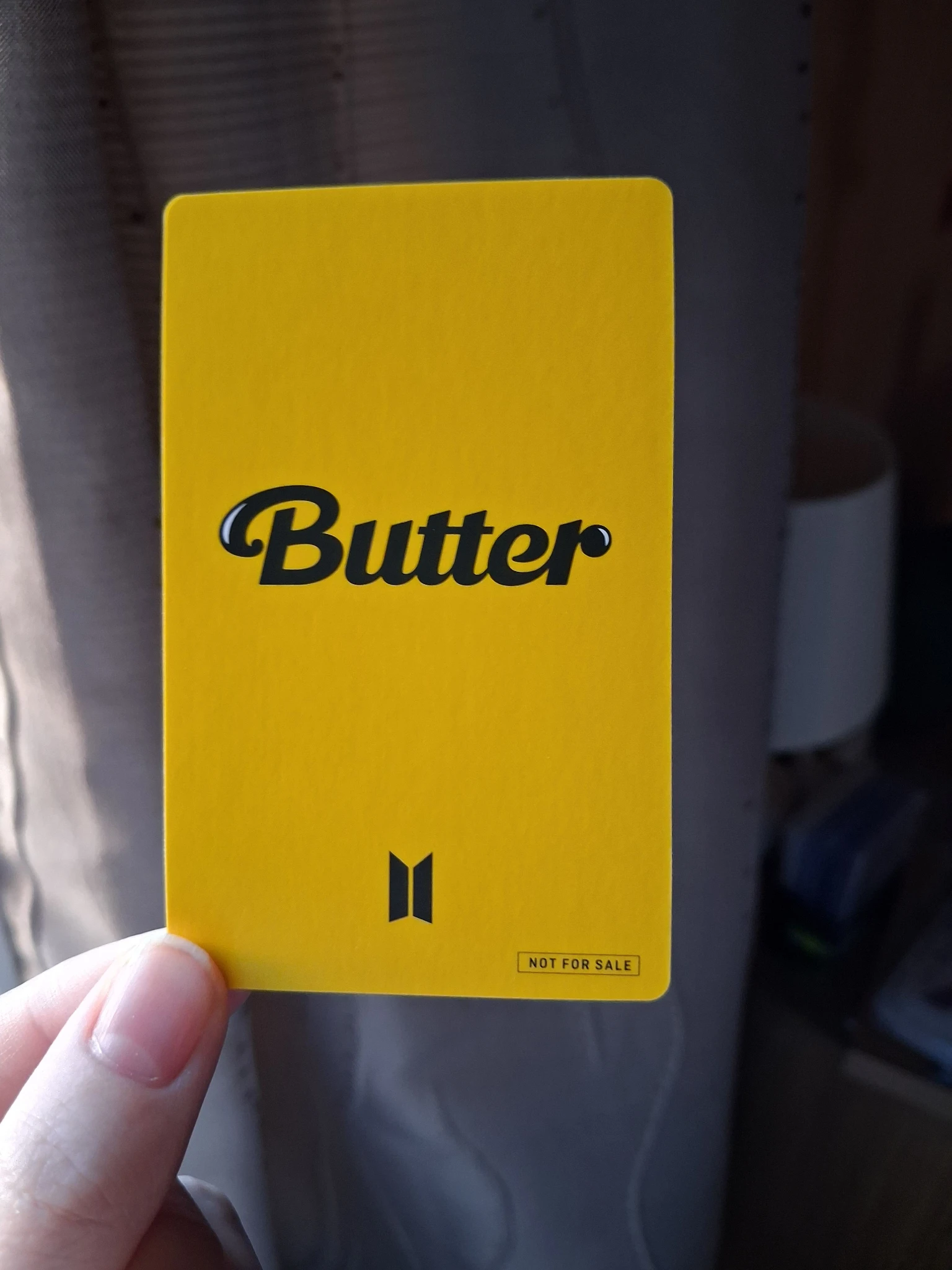 BTS Jungkook BTS - Jungkook - Butter Album universal music store pre-order benefit sticker listing photo 2