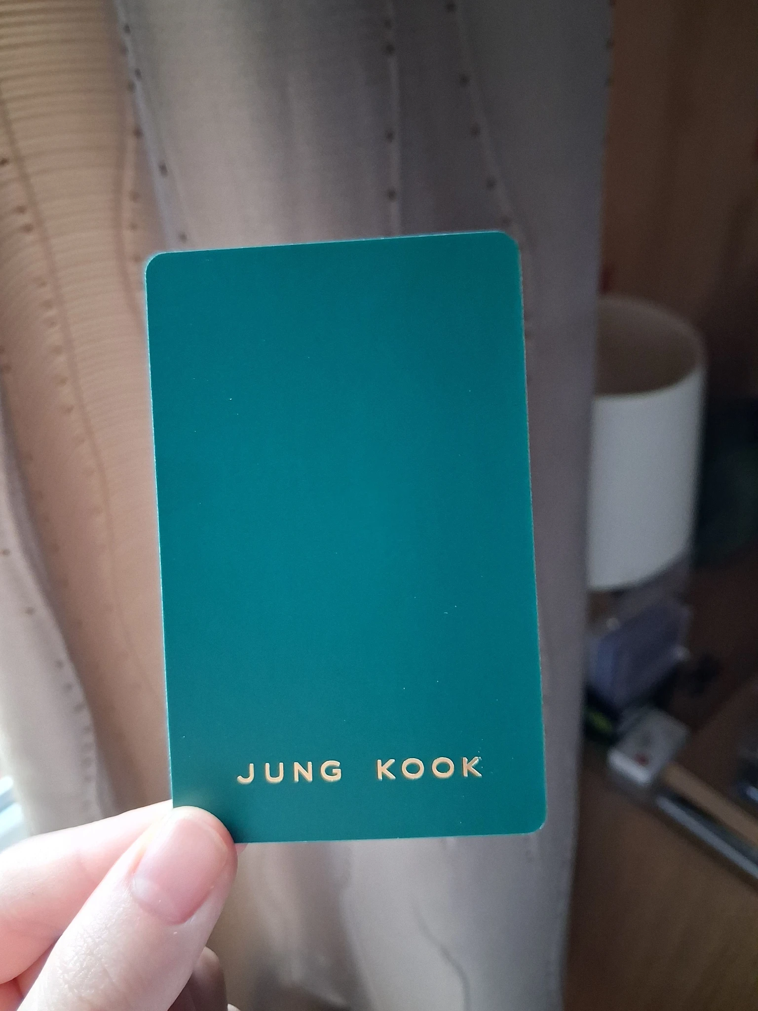 BTS Jungkook BTS - Jungkook - Golden Album pre-order benefit jpfc hologram listing photo 2