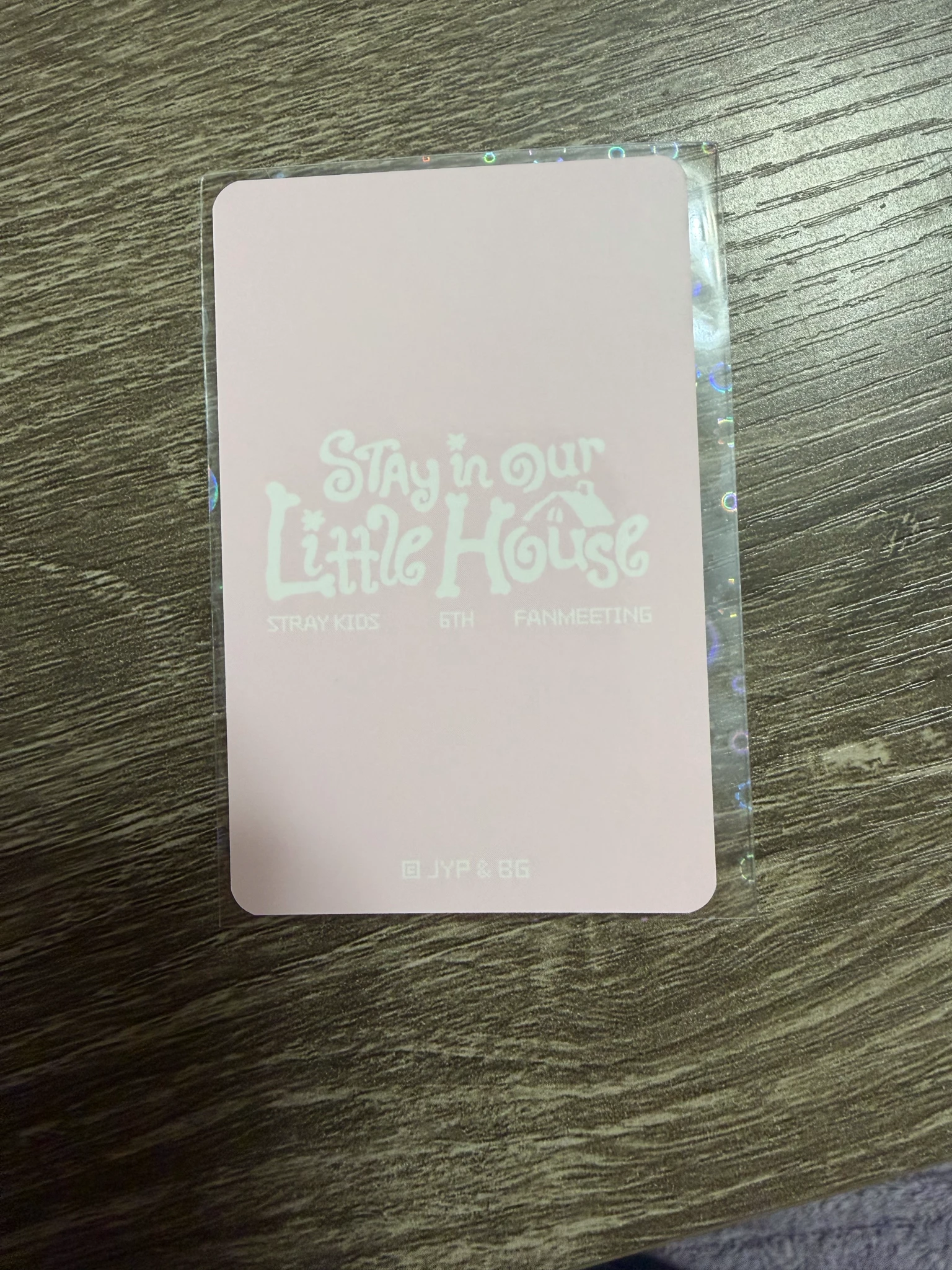 Stray Kids Seungmin Stray Kids - Seungmin - 6th Fanmeeting - STAY in Our Little House Event merch photocard box tape B version photocard set listing photo 2