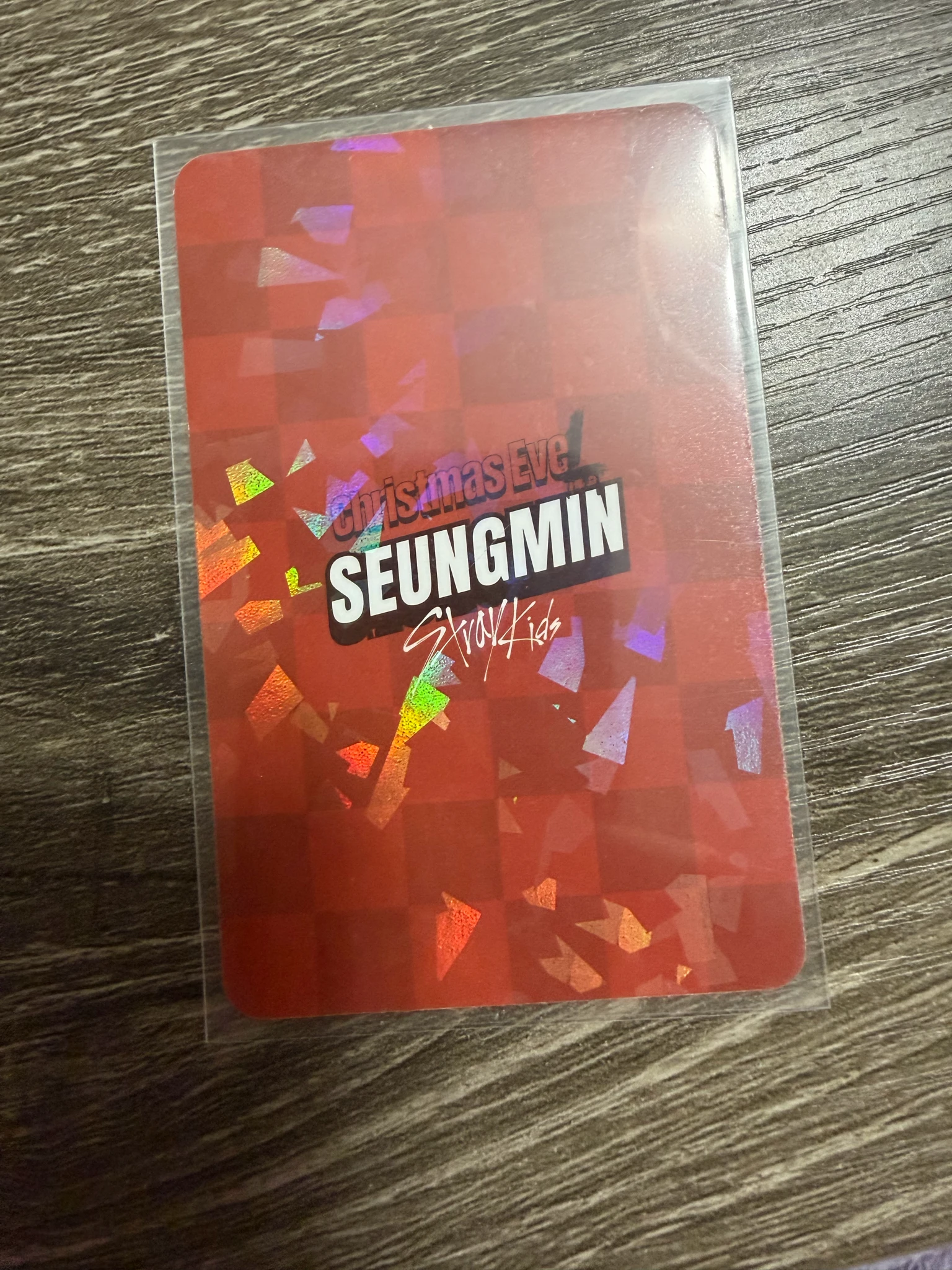 Stray Kids Seungmin Stray Kids - Seungmin - Christmas EveL Album album photocard glitter ver. glitter listing photo 2