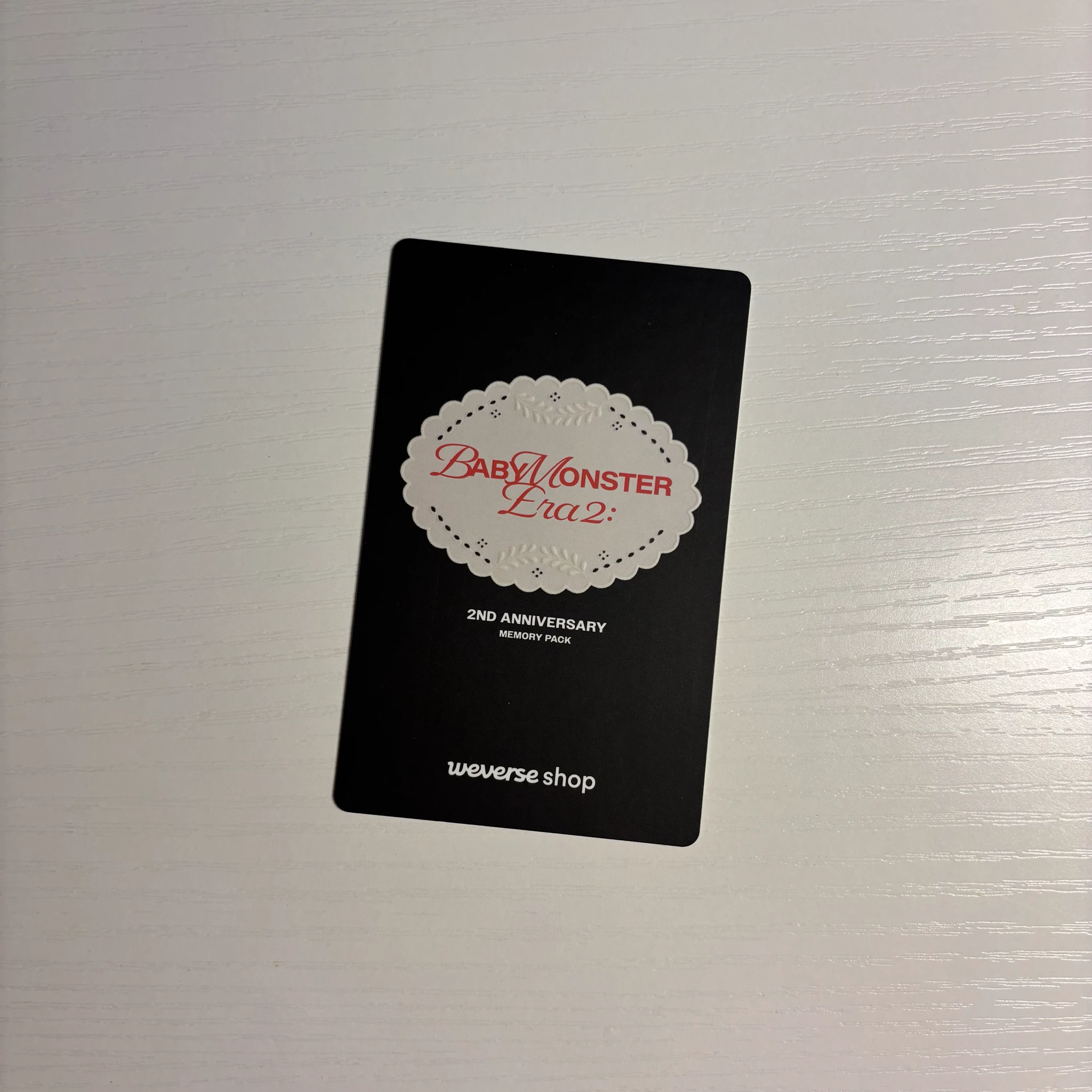 BABYMONSTER Chiquita BABYMONSTER - Chiquita - Babymonster Era2 : 2nd Anniversary  Other pob (pre-order benefit) weverse global shop (wvg) B version listing photo 2