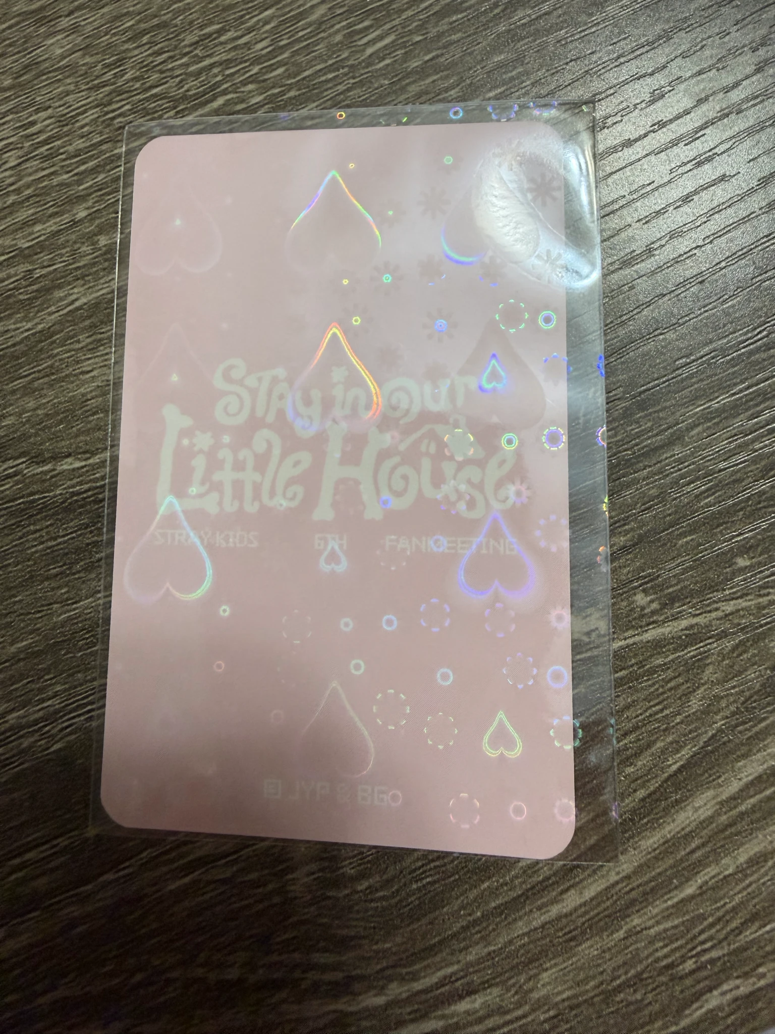 Stray Kids HAN Stray Kids - HAN - 6th Fanmeeting - STAY in Our Little House  Event box tape merch photocard B version photocard set listing photo 2