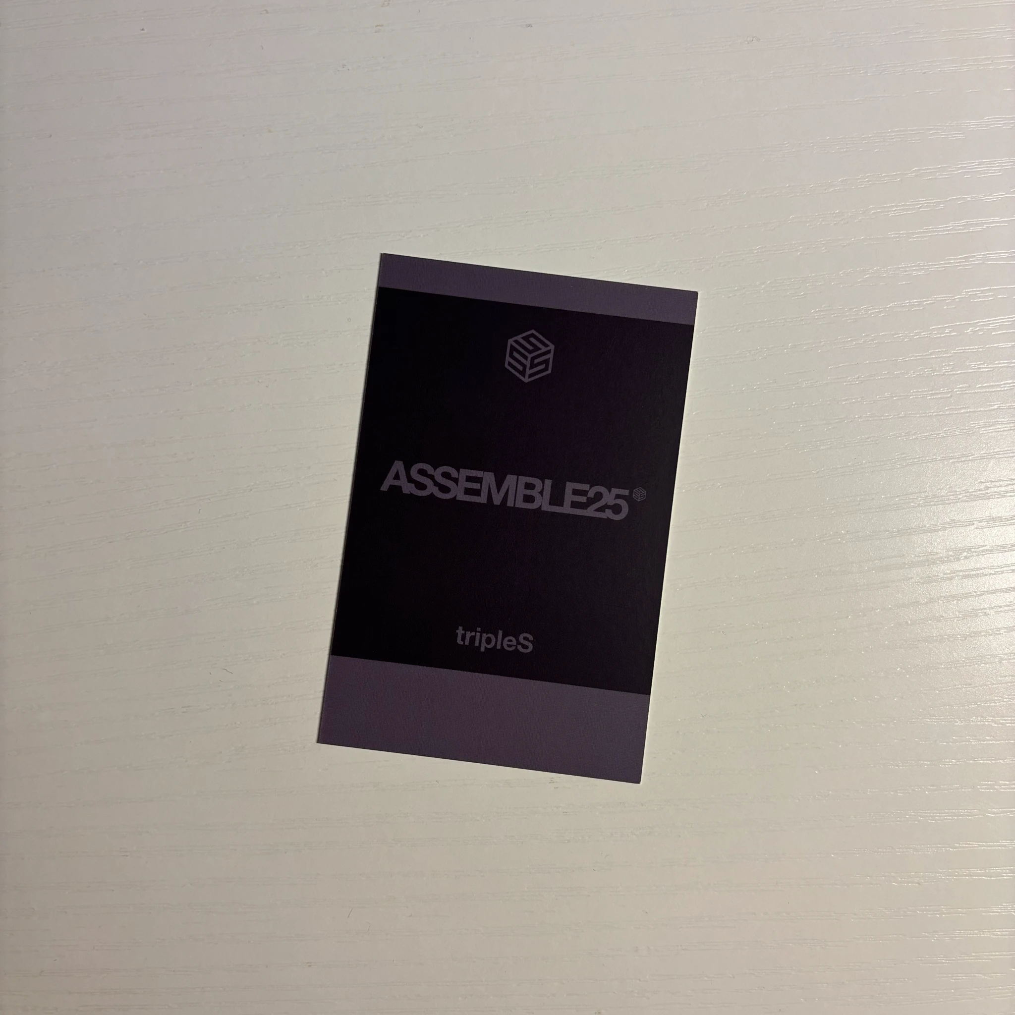 tripleS Yubin tripleS - Yubin - Assemble25 Album k-monstar taipei purchase benefit listing photo 2