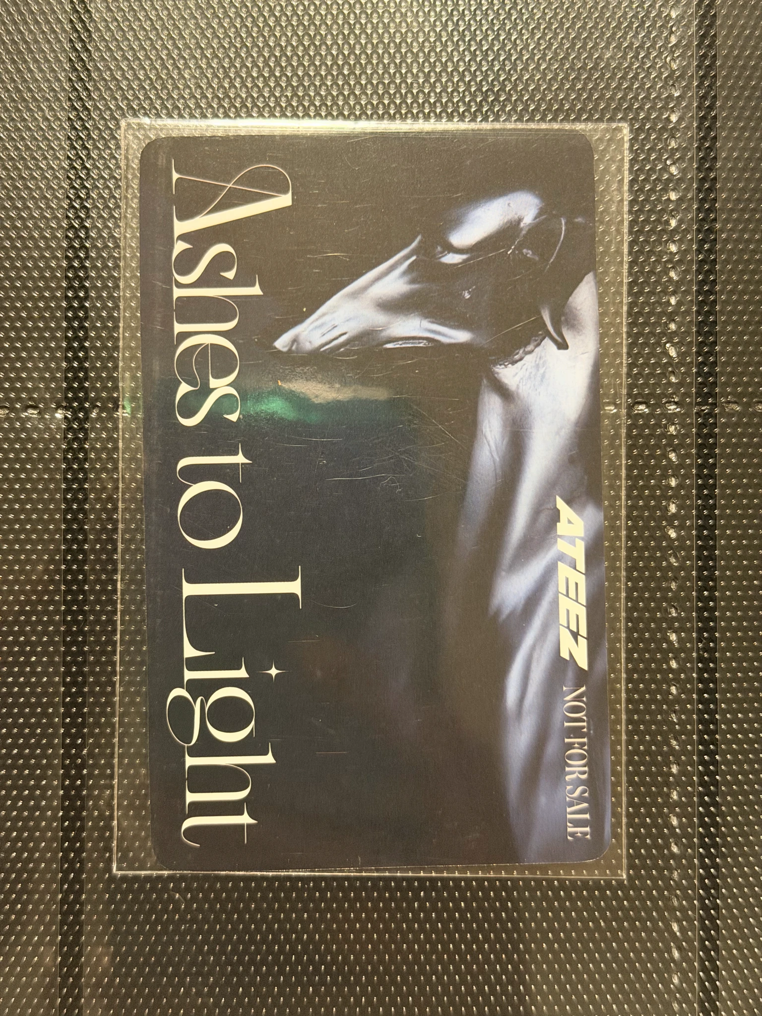 ATEEZ Yunho ATEEZ - Yunho - Ashes to Light Album pre-order benefit (pob) jpfc (japan fanclub) listing photo 2