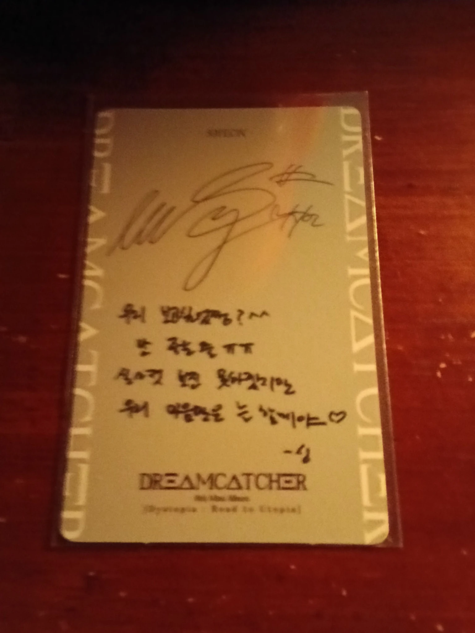 Dreamcatcher Siyeon Dreamcatcher - Siyeon - Dystopia : Road to Utopia Album D version album photocard korean album listing photo 2