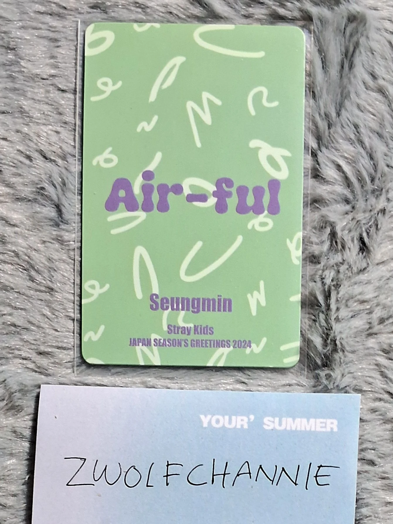 Stray Kids Seungmin Stray Kids - Seungmin - 2024 Season's Greetings - Air-ful Other lenticular listing photo 2
