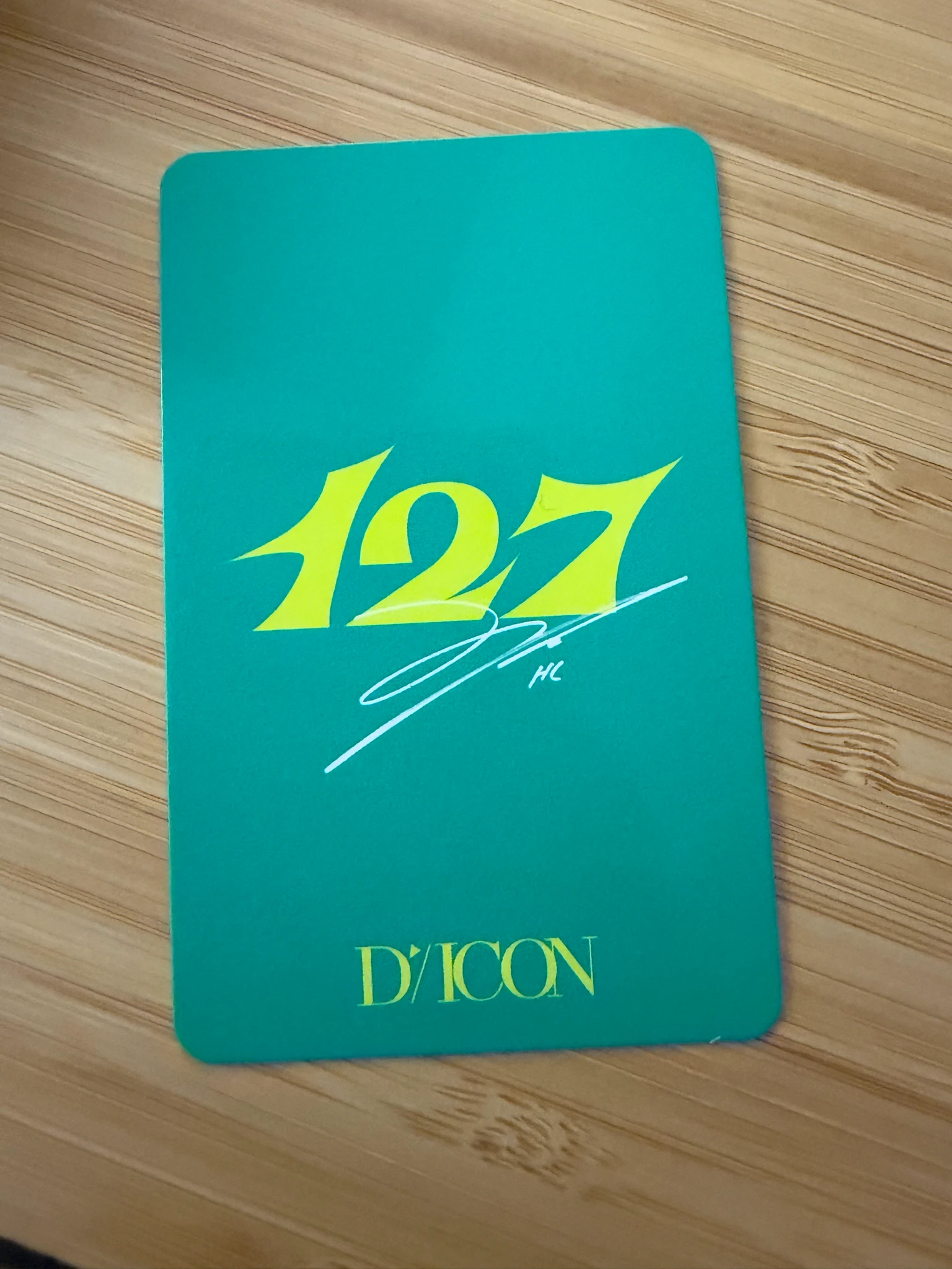 NCT 127 Haechan NCT 127 - Haechan - DICON D'FESTA Photobook (Mini Edition) Other concept version photocard set dicon listing photo 2