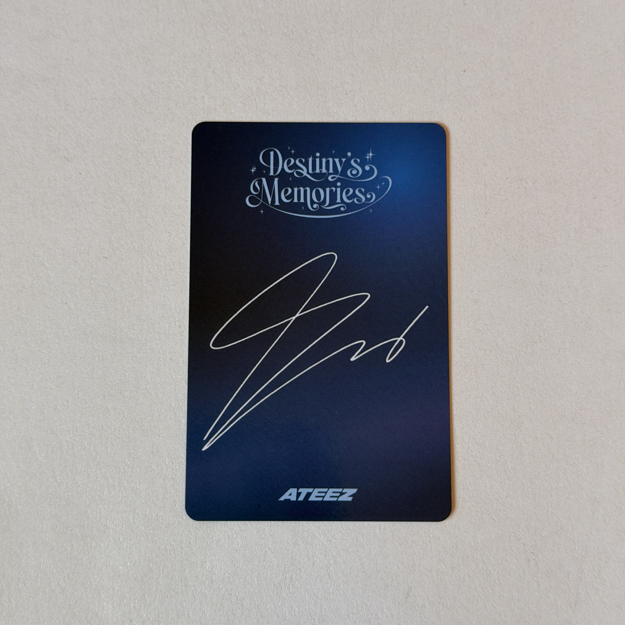 ATEEZ Seonghwa ATEEZ - Seonghwa - Destiny's Memories Exhibition Other trading card listing photo 2