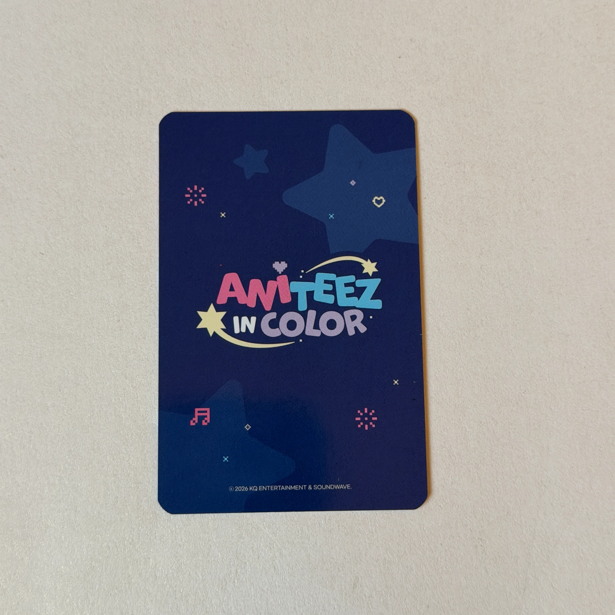 ATEEZ Seonghwa ATEEZ - Seonghwa - ANITEEZ IN COLOR Other trading card listing photo 2