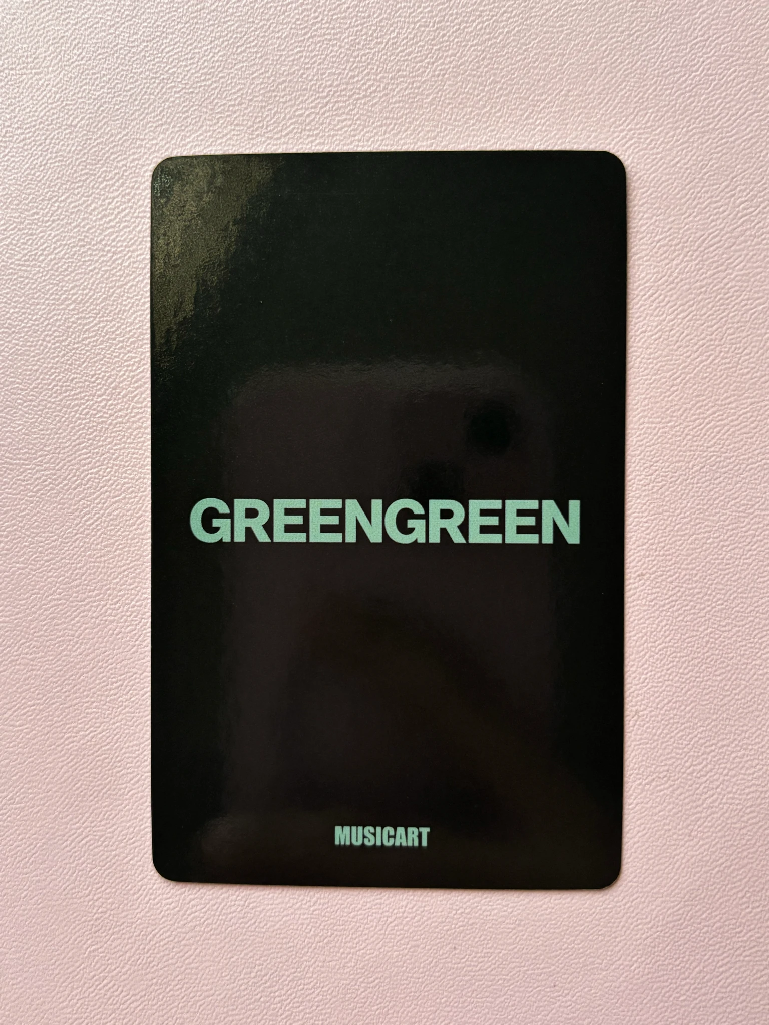 CORTIS Seonghyeon CORTIS - Seonghyeon - GREENGREEN Album musicart (music art) pob (pre-order benefit) fansign listing photo 2
