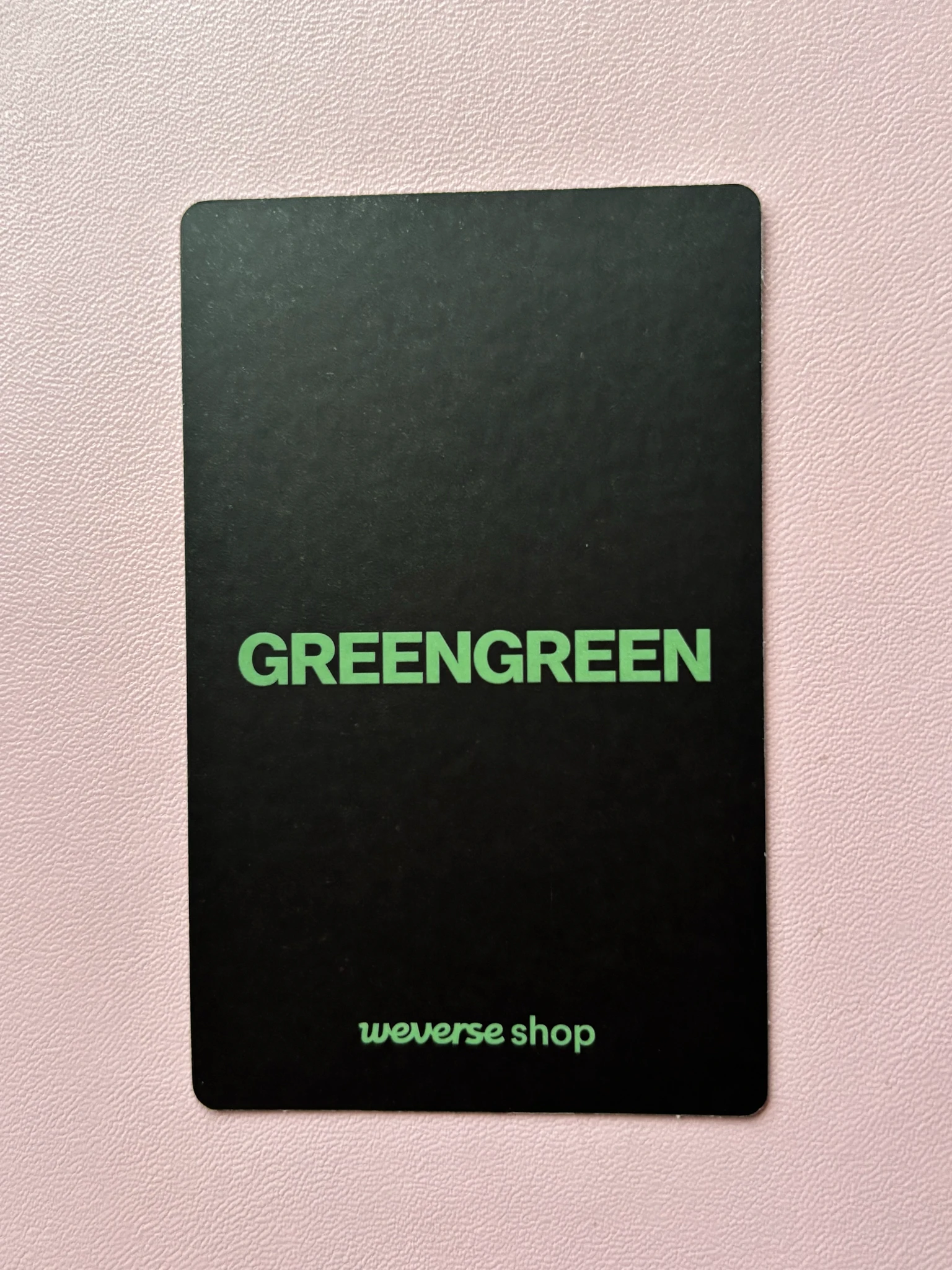 CORTIS Seonghyeon CORTIS - Seonghyeon - GREENGREEN Album pob (pre-order benefit) youtube gift weverse global shop (wvg) acai version listing photo 2
