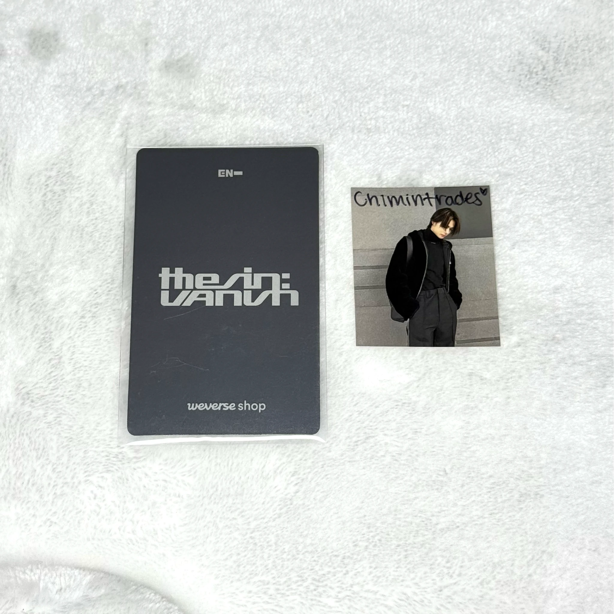 ENHYPEN Evan (Heeseung) ENHYPEN - Heeseung - THE SIN: VANISH Album standard version weverse global shop (wvg) album live showcase pob (pre-order benefit) listing photo 2