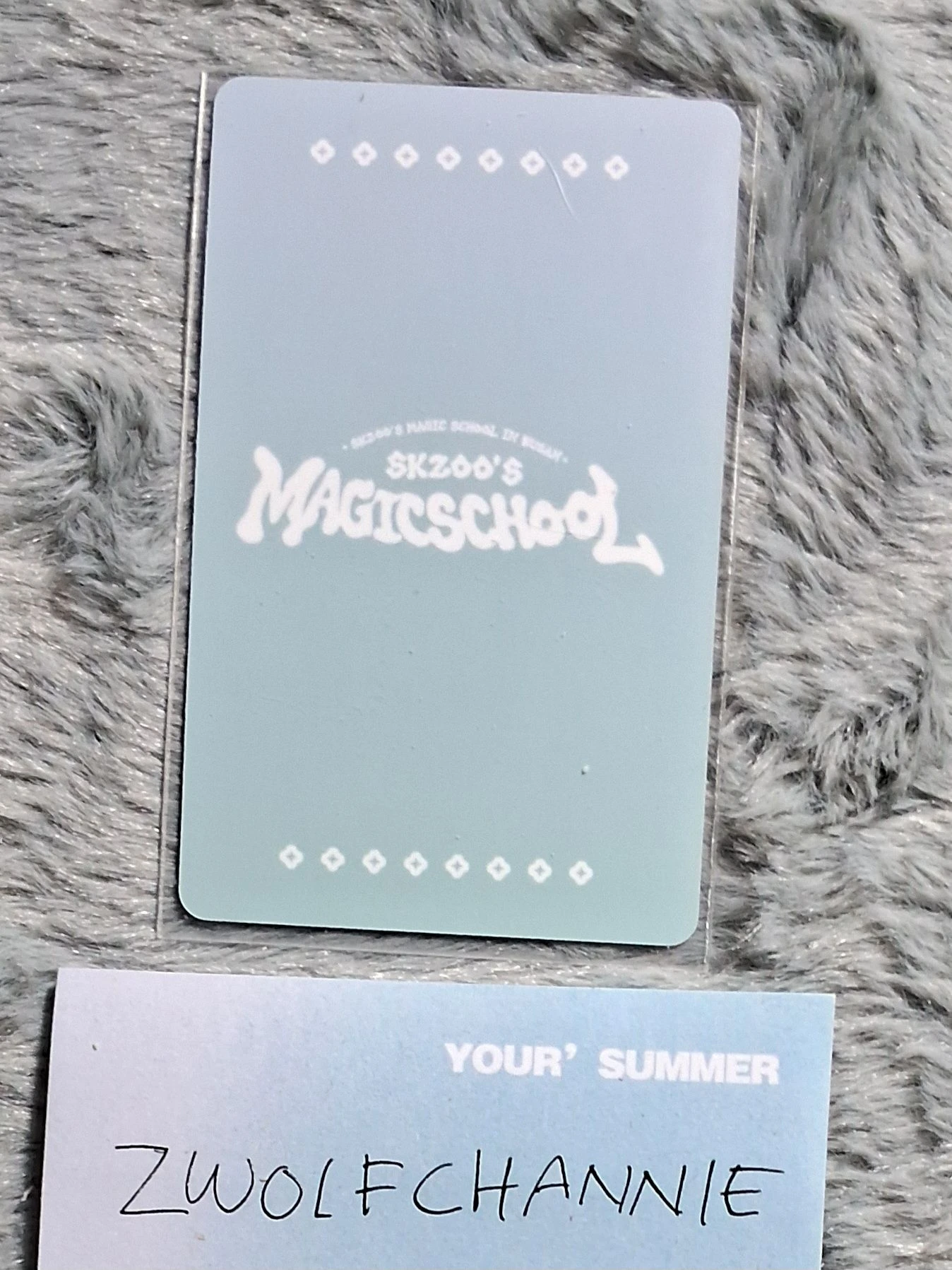 Stray Kids I.N Stray Kids - I.N - 4th Fanmeeting - SKZ's Magic School Event online purchase benefit pre-order benefit (pob) jyp shop listing photo 2