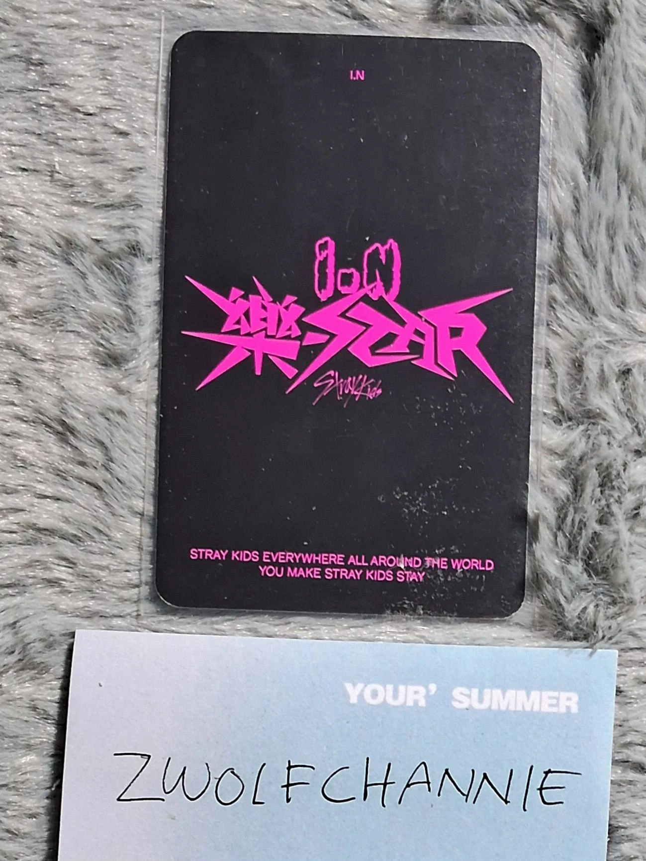 Stray Kids I.N Stray Kids - I.N - Rock-Star Album album photocard postcard version listing photo 2
