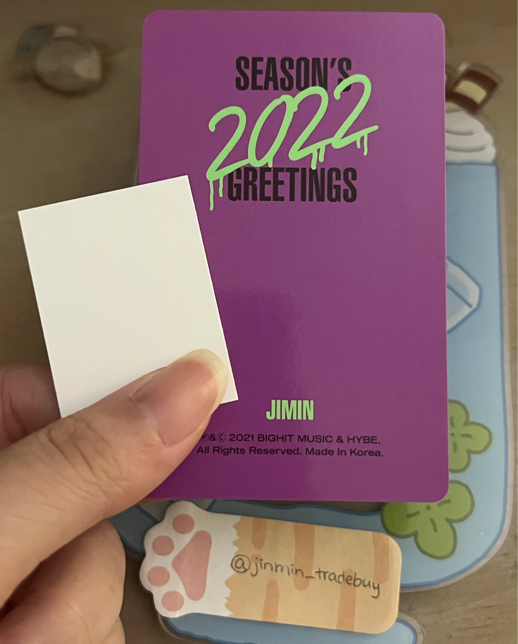 BTS Jimin BTS - Jimin - 2022 Season’s Greetings Event listing photo 2