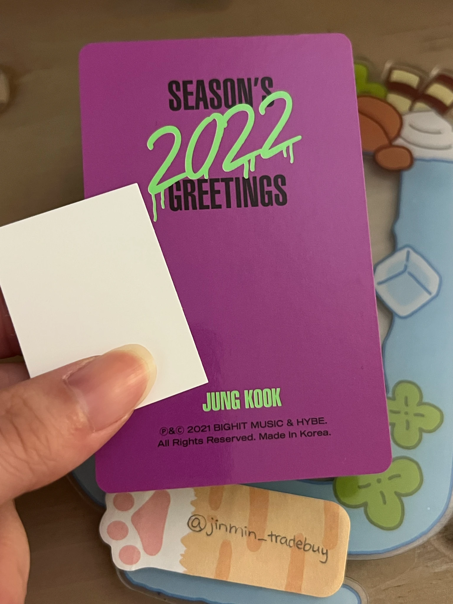 BTS Jungkook BTS - Jungkook - 2022 Season’s Greetings Event listing photo 2