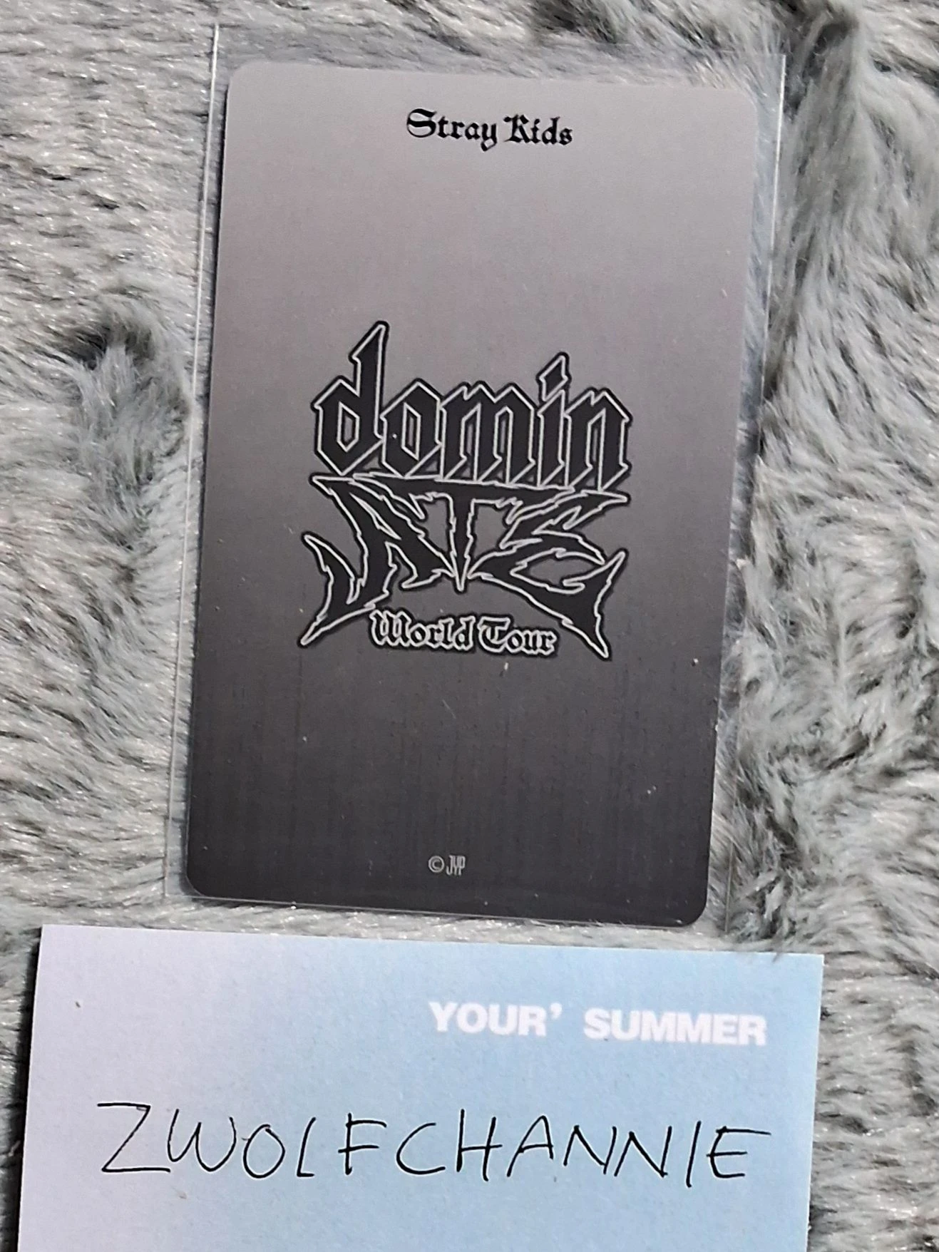 Stray Kids I.N Stray Kids - I.N - DominATE World Tour Event pop-up store japan shizuoka merch photocard random photocard listing photo 2