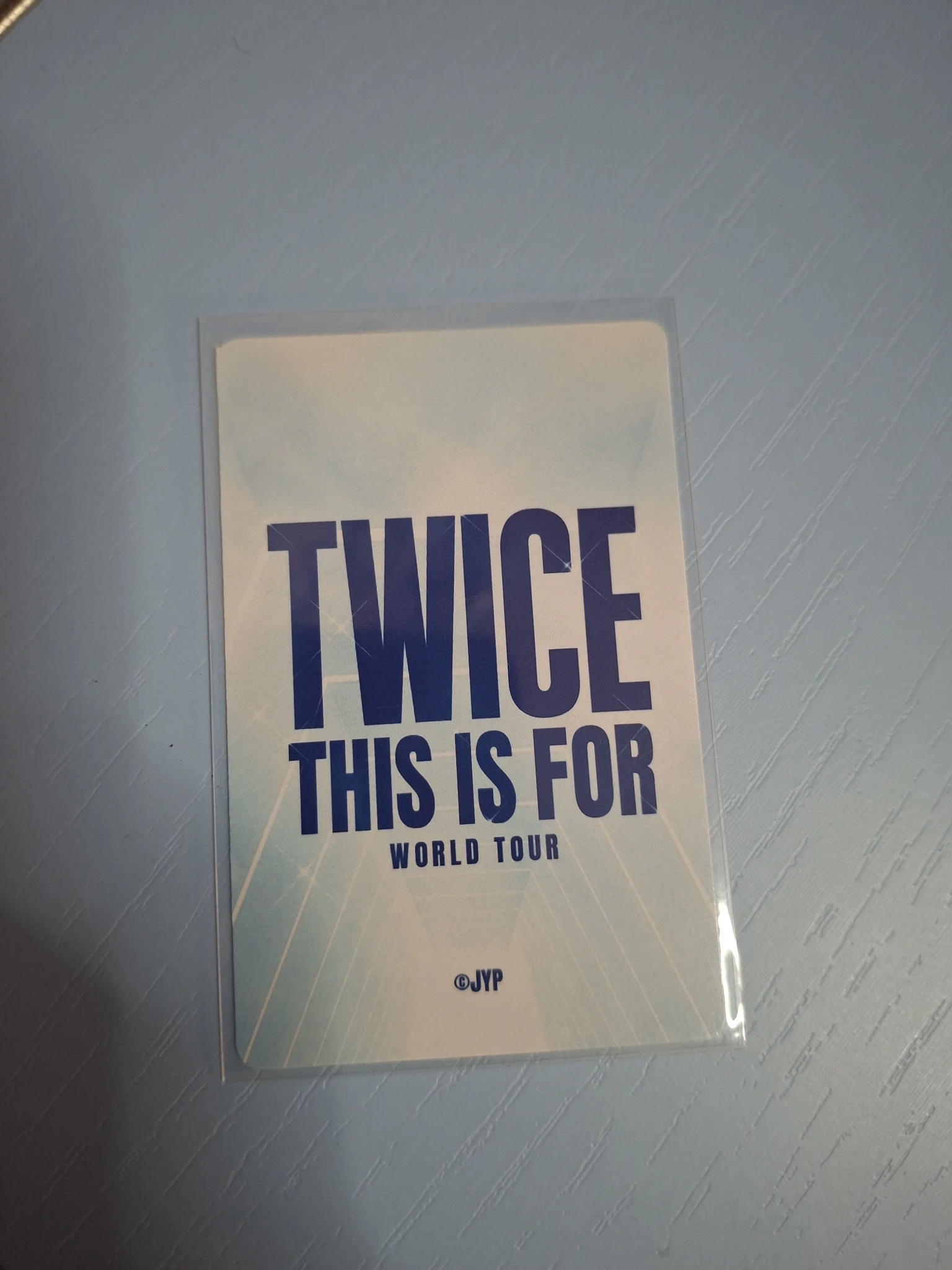 TWICE Tzuyu TWICE - Tzuyu - TWICE 6th World Tour THIS IS FOR Event merch photocard pop-up store north america purchase benefit listing photo 2