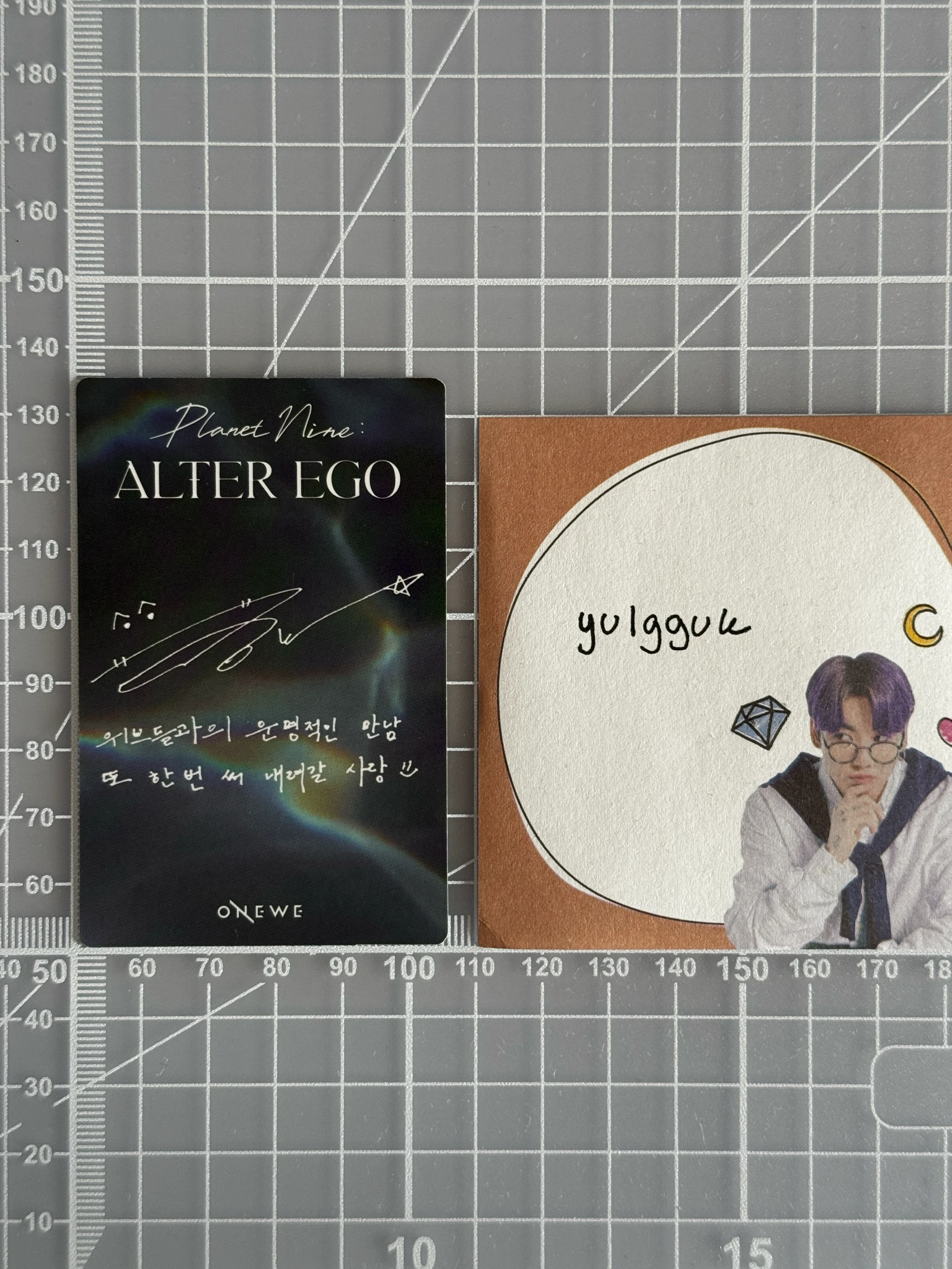 ONEWE Dongmyeong ONEWE - Dongmyeong - Planet Nine: Alter Ego Album album photocard listing photo 2