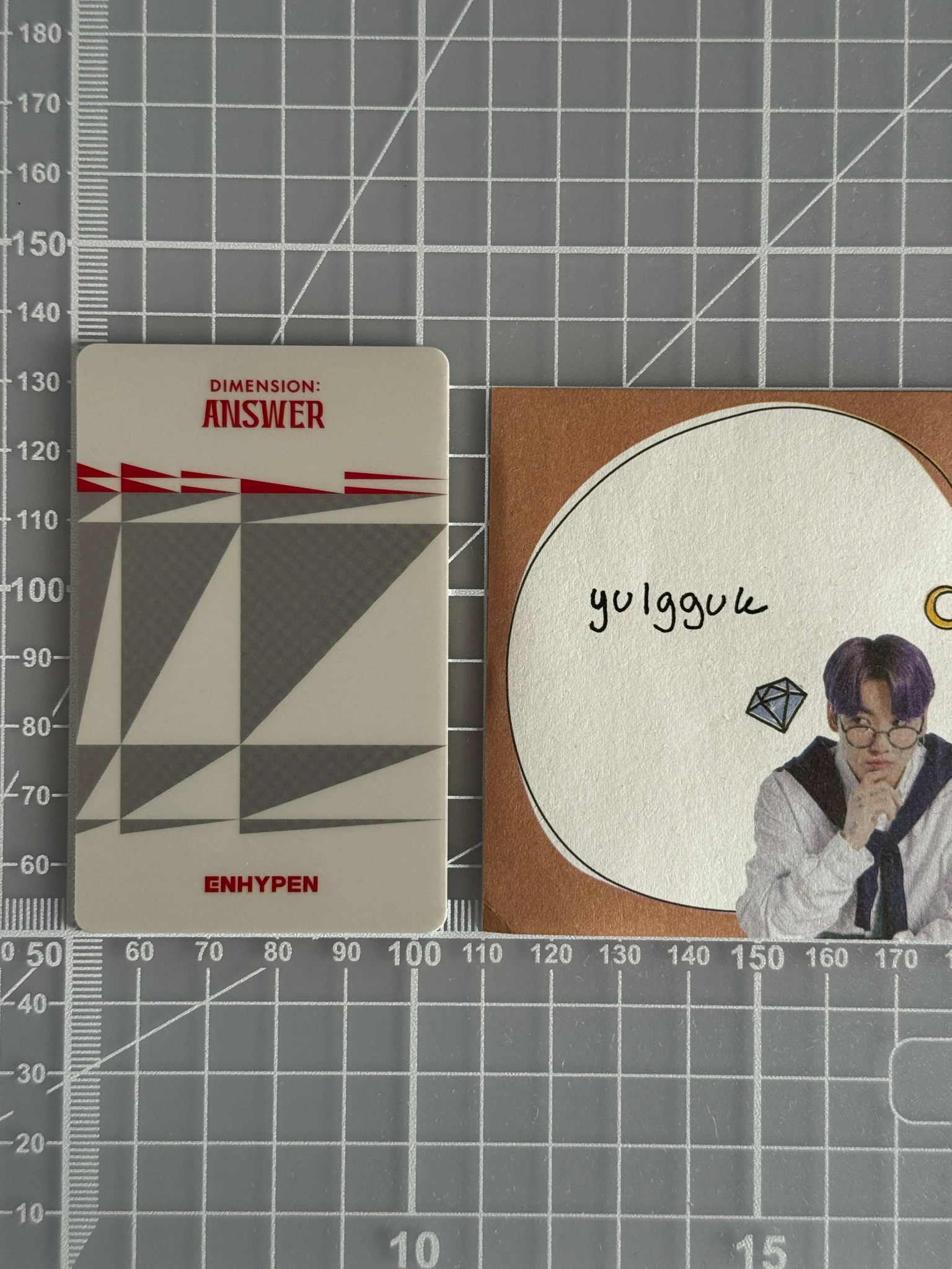ENHYPEN Evan (Heeseung) ENHYPEN - Heeseung - DIMENSION : ANSWER Album lucky draw m2u listing photo 2