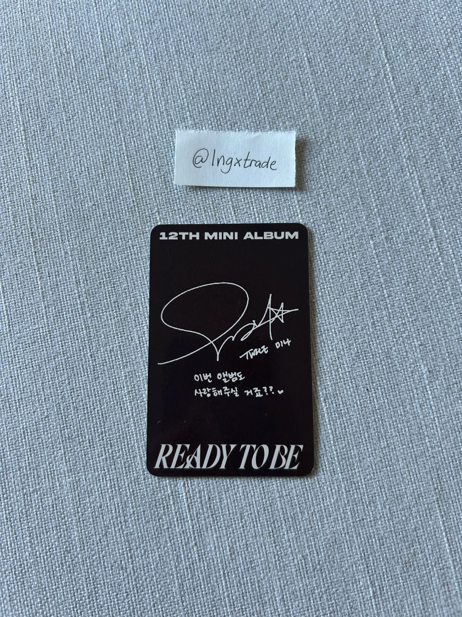 TWICE Mina TWICE-Mina-Album-READY TO BE listing photo 2