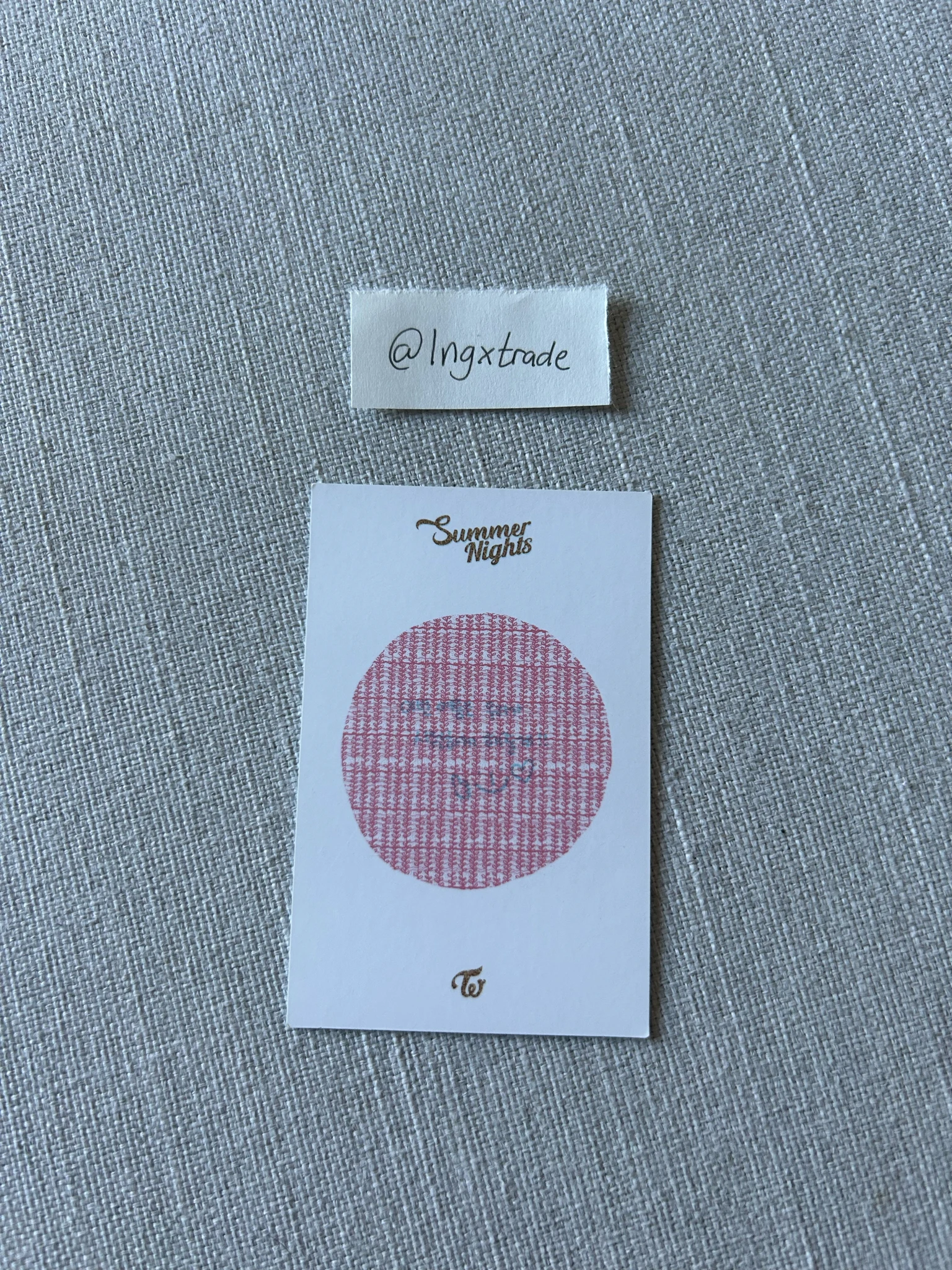 TWICE Jihyo TWICE-Jihyo-Album-summer nights listing photo 2
