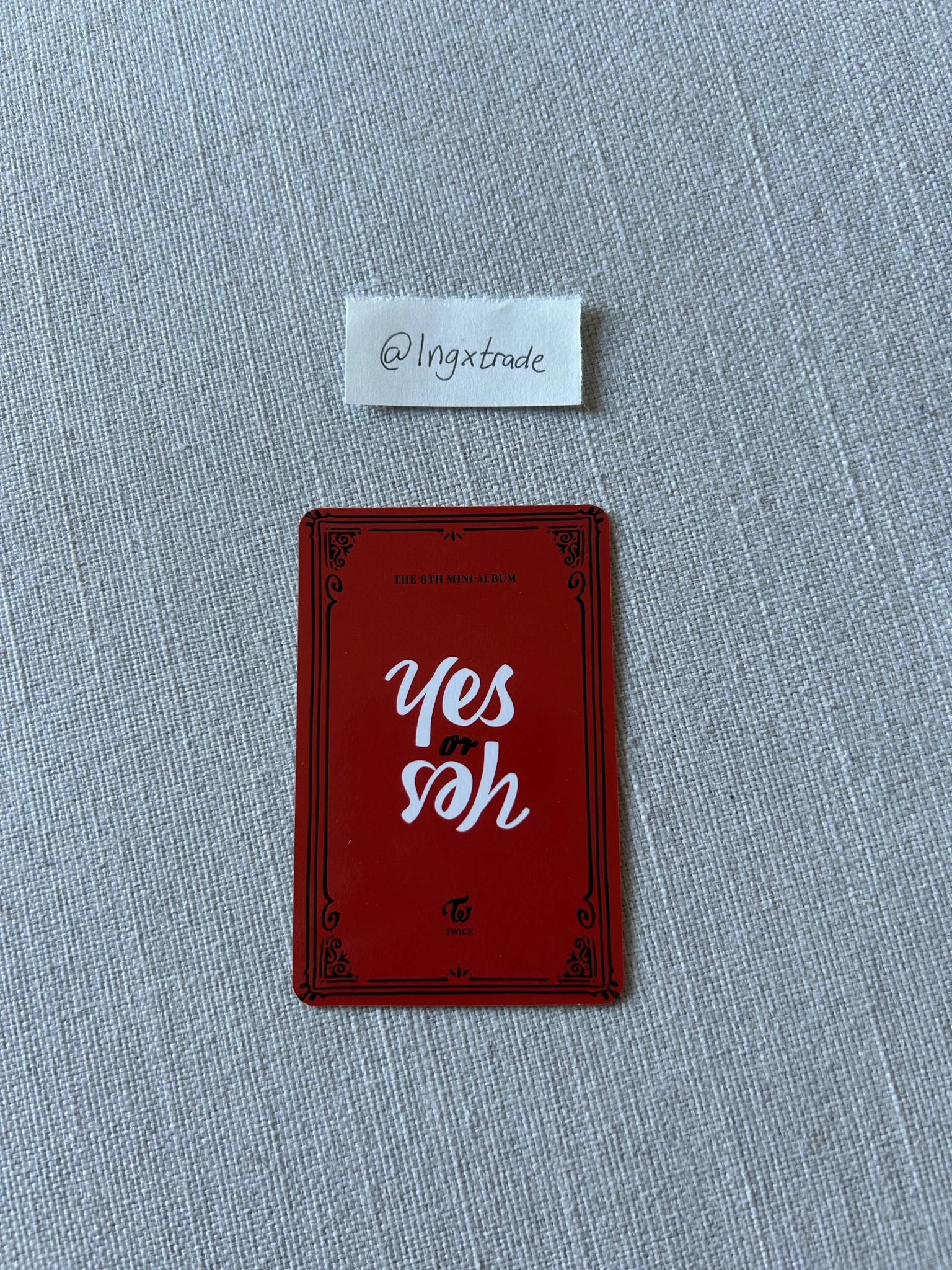 TWICE Jihyo TWICE-Jihyo-Album-yes or yes listing photo 2