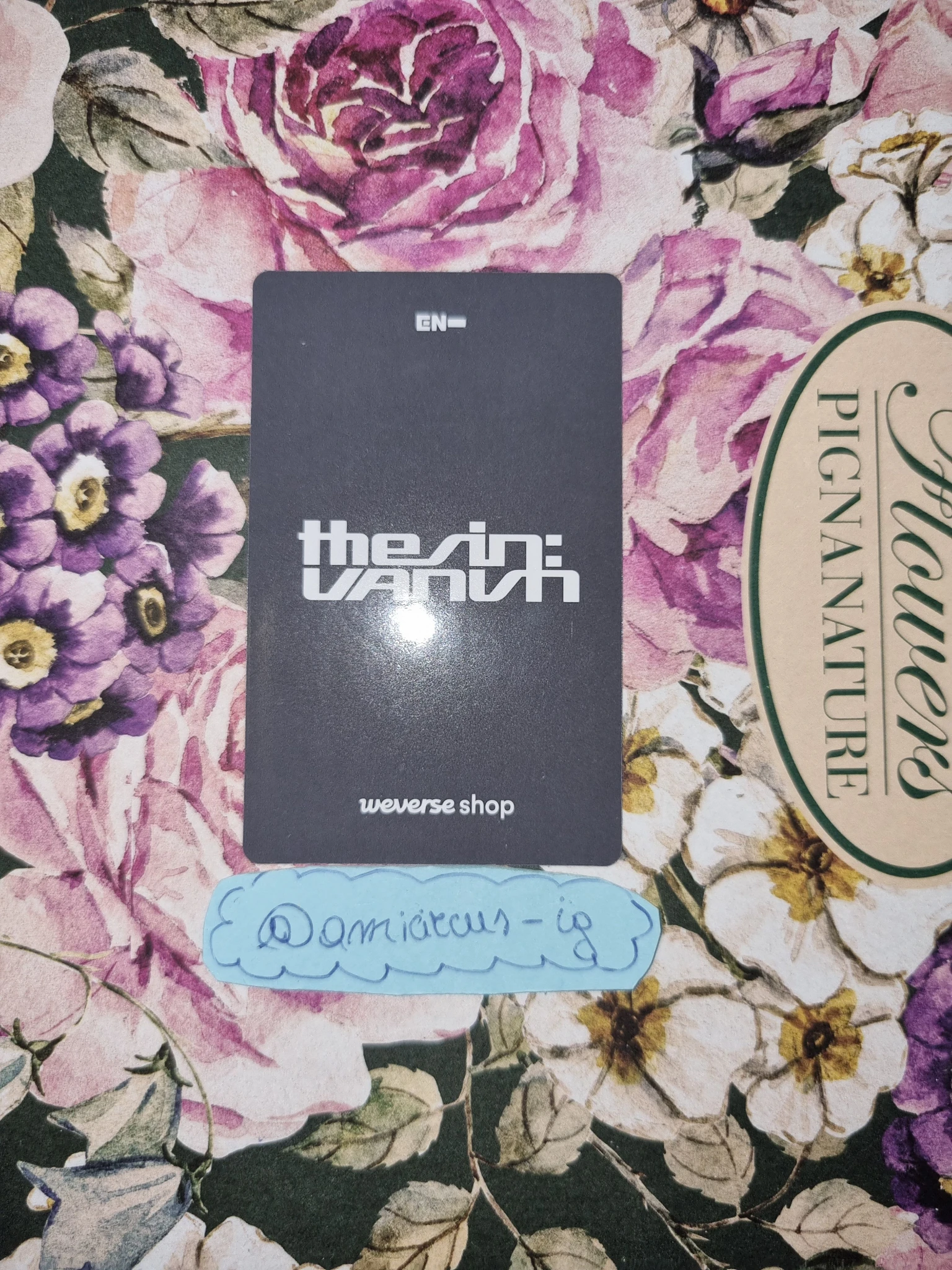 ENHYPEN Jay ENHYPEN - Jay - THE SIN: VANISH Album pob (pre-order benefit) musinsa listing photo 2