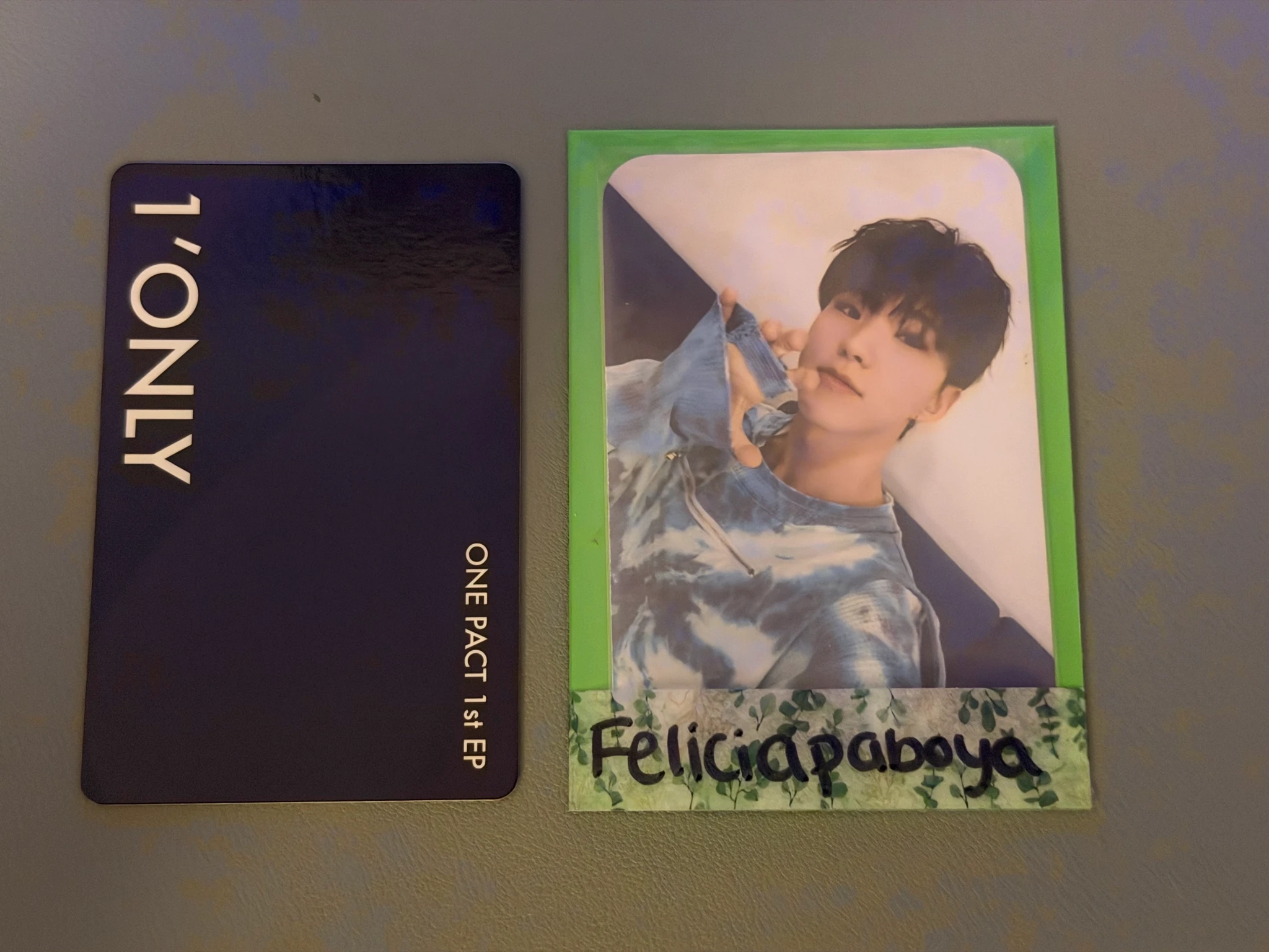 ONE PACT ONE PACT - Yedam & TAG - 1’ONLY Album album photocard in SANE version listing photo 2