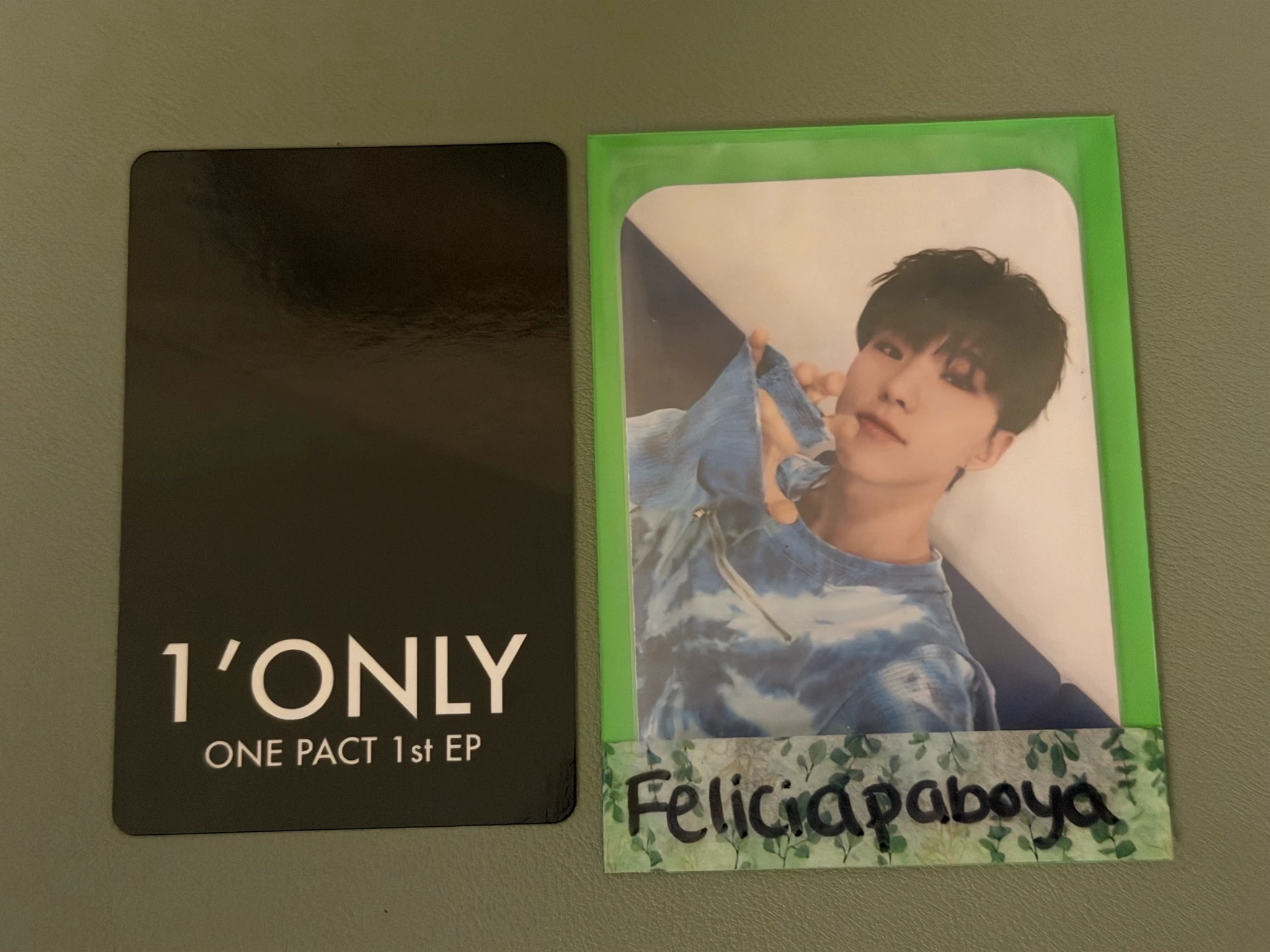 ONE PACT Yedam ONE PACT - Yedam - 1’ONLY Album album photocard in SANE version listing photo 2