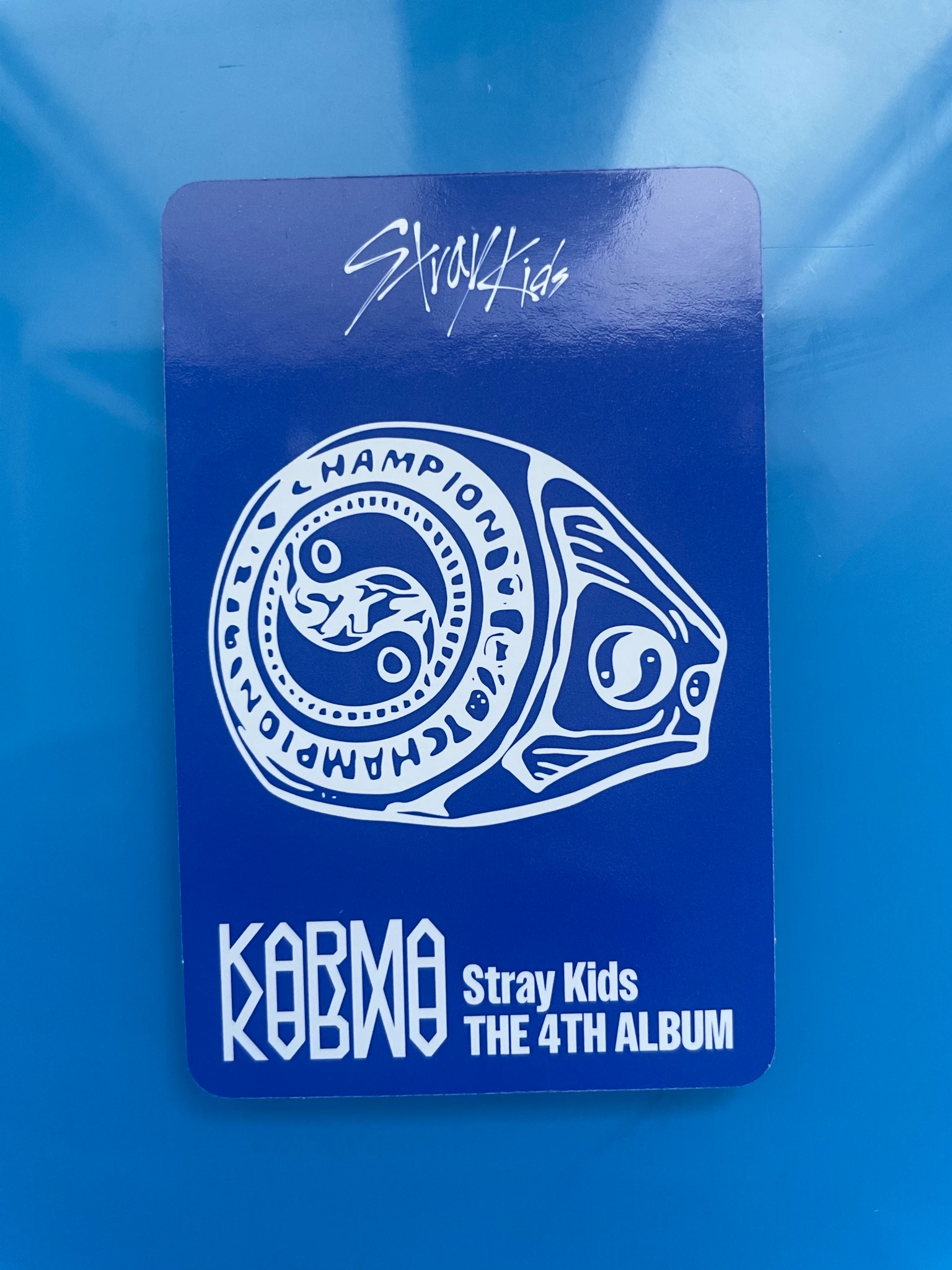 Stray Kids Felix Stray Kids - Felix - KARMA Album album photocard accordion version first press only listing photo 2