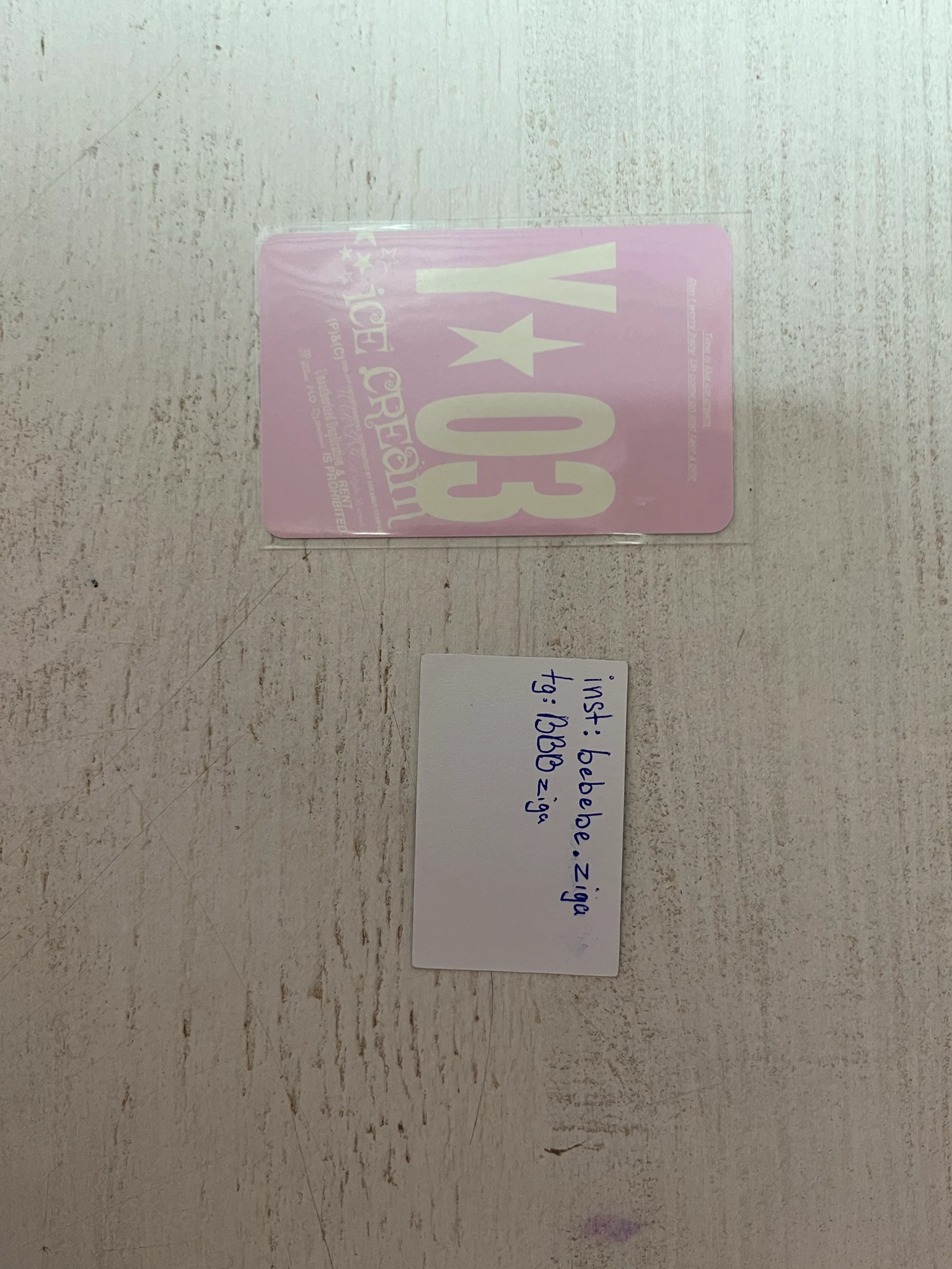 ITZY Yuna ITZY - Yuna - Ice Cream Album solo album special version A version album photocard listing photo 2