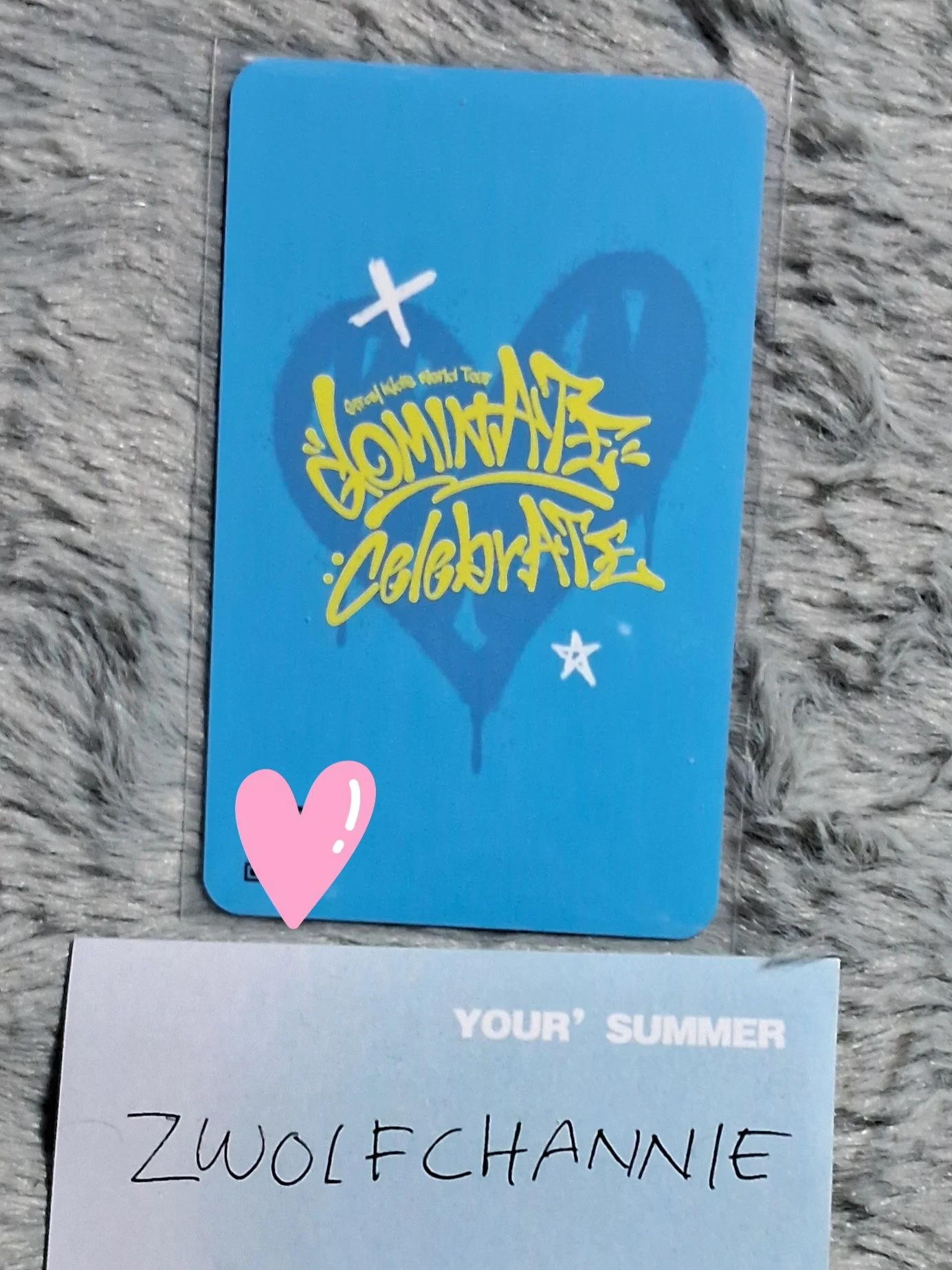 Stray Kids Bang Chan Stray Kids - Bang Chan - dominATE: celebrATE Pop-Up Store Event online pre-order benefit (pob) purchase benefit listing photo 2