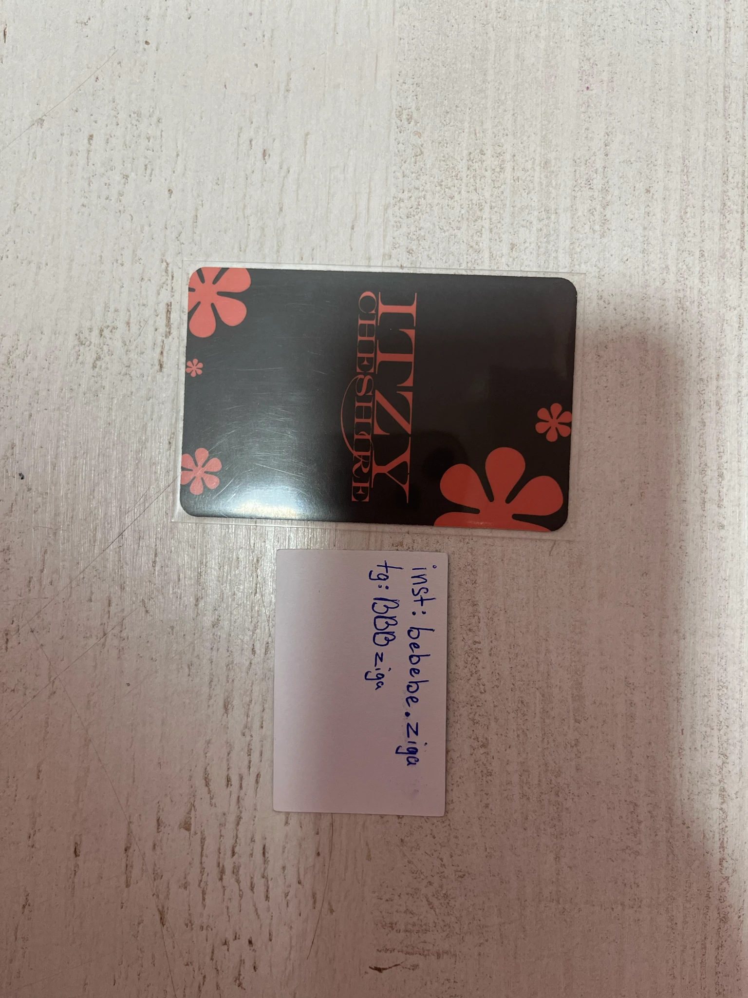ITZY Yuna ITZY - Yuna - Cheshire Album album photocard special version A version listing photo 2