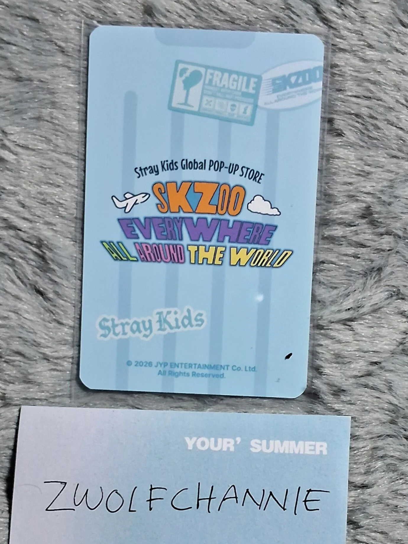 Stray Kids Bang Chan Stray Kids - Bang Chan - SKZOO EVERYWHERE ALL AROUND THE WORLD Pop-Up Store Event purchase benefit offline pop-up store listing photo 2