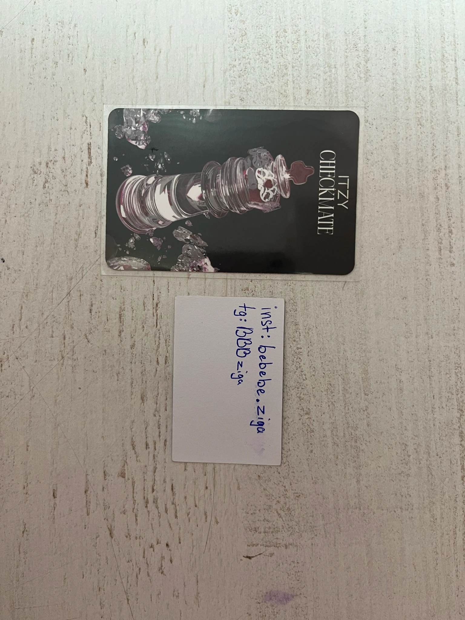 ITZY Yuna ITZY - Yuna - CHECKMATE Album album photocard listing photo 2