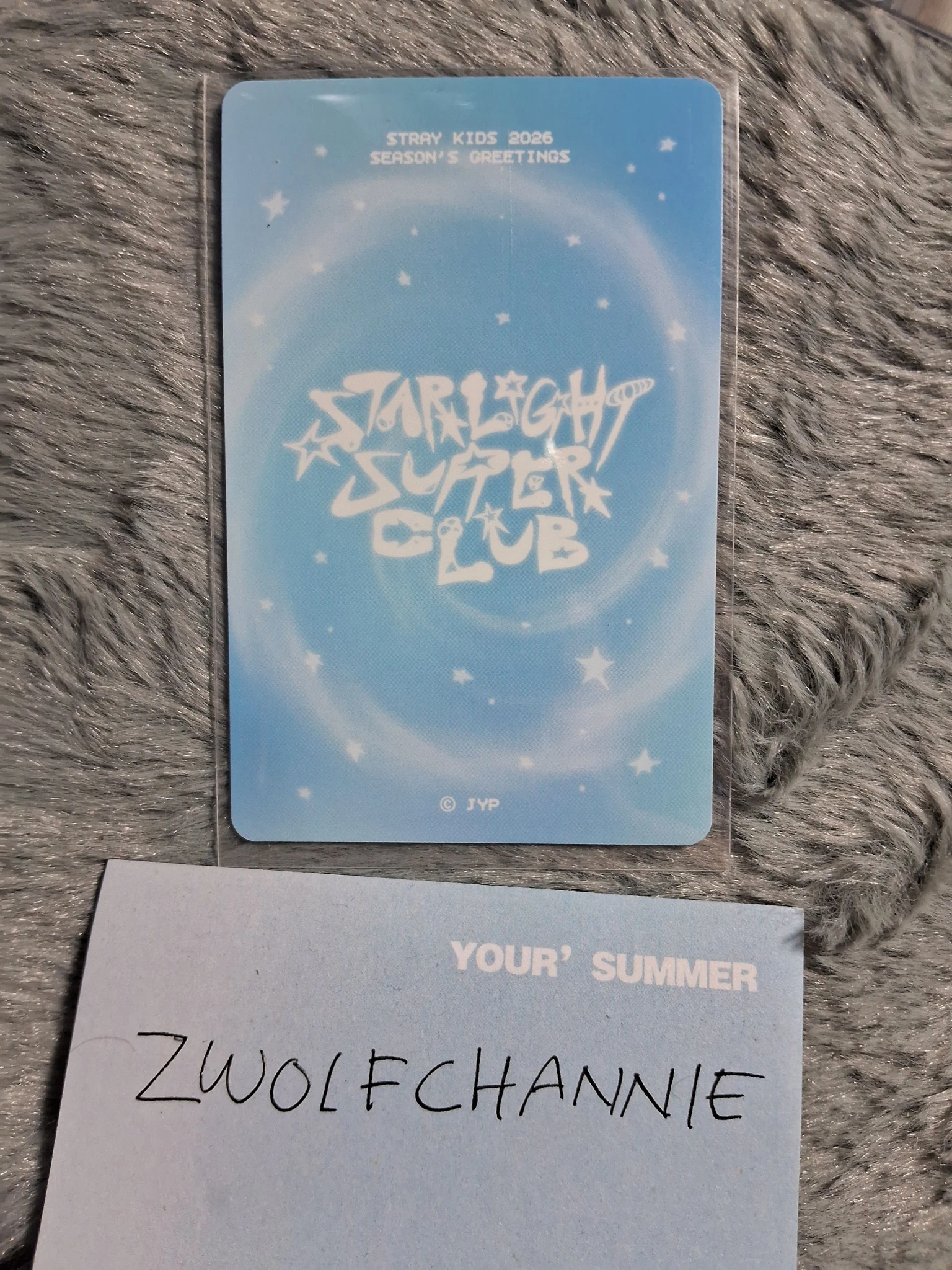 Stray Kids Bang Chan Stray Kids - Bang Chan - 2026 Season's Greetings - Starlight Supper Club Other photocard set listing photo 2