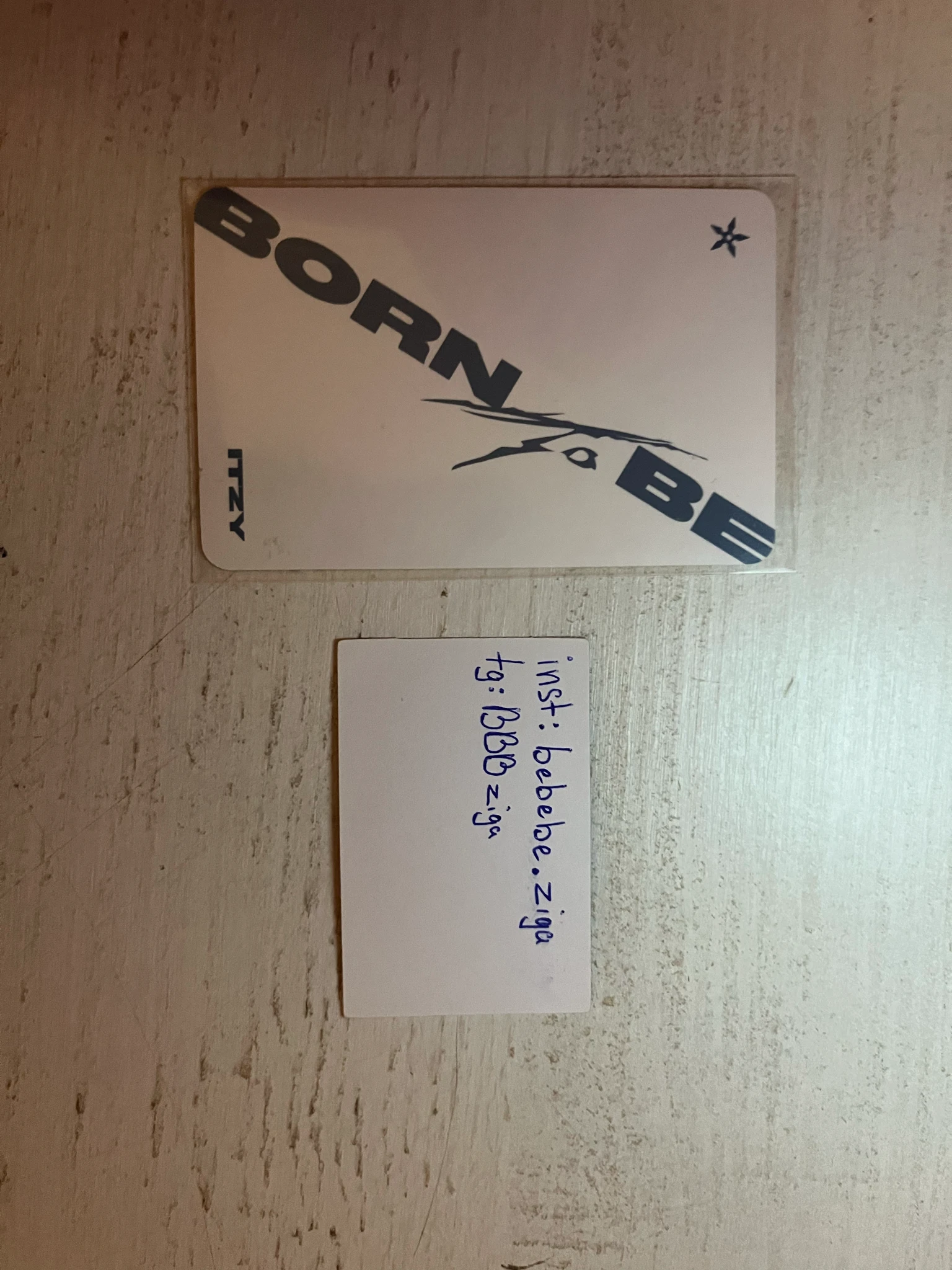 ITZY Yuna ITZY - Yuna - BORN TO BE Album mr vampire ver White Back Ver listing photo 2