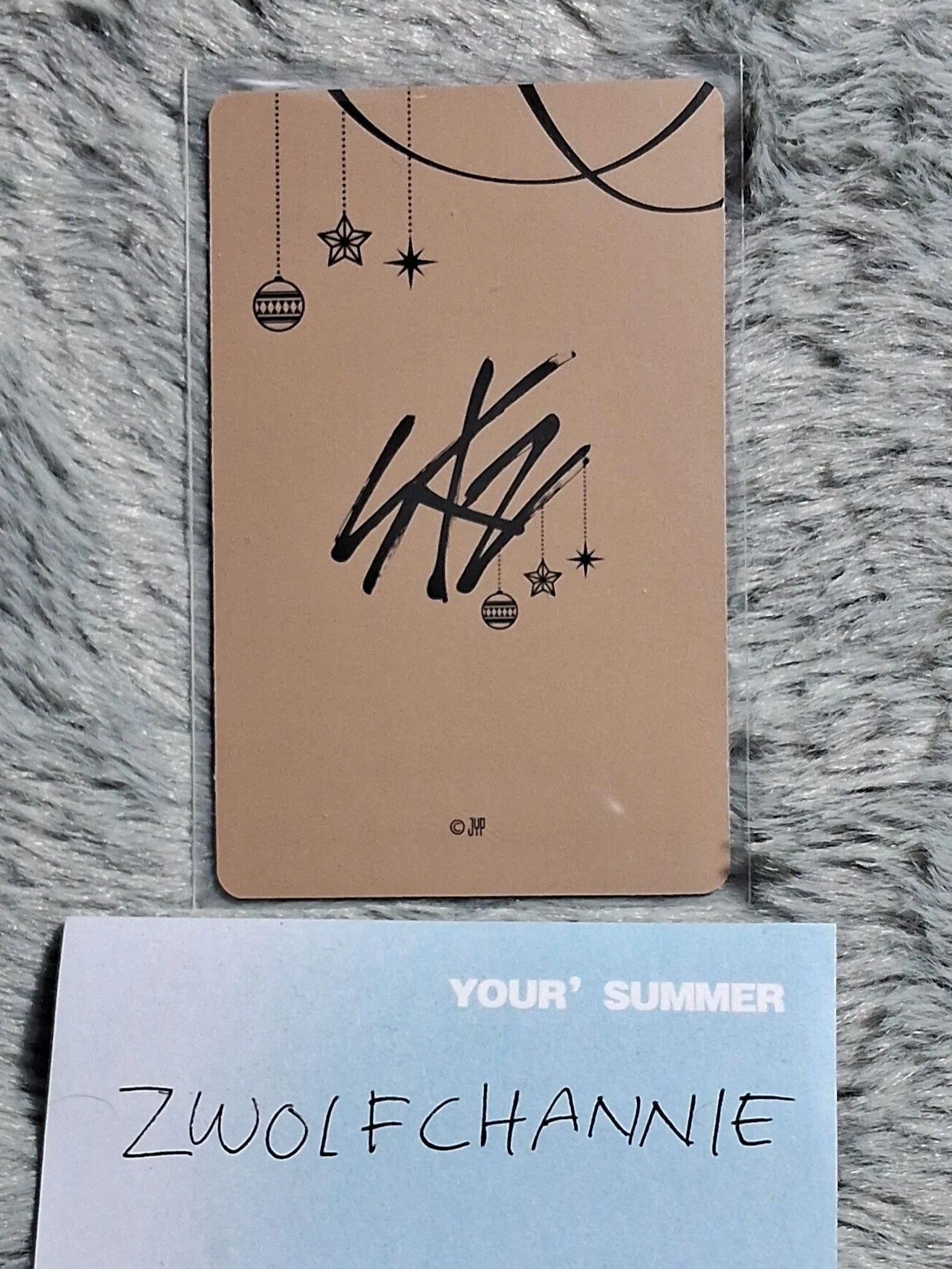 Stray Kids Bang Chan Stray Kids - Bang Chan - SHIBUYA109 XMAS x Stray Kids 2023 Event photocard set B version listing photo 2