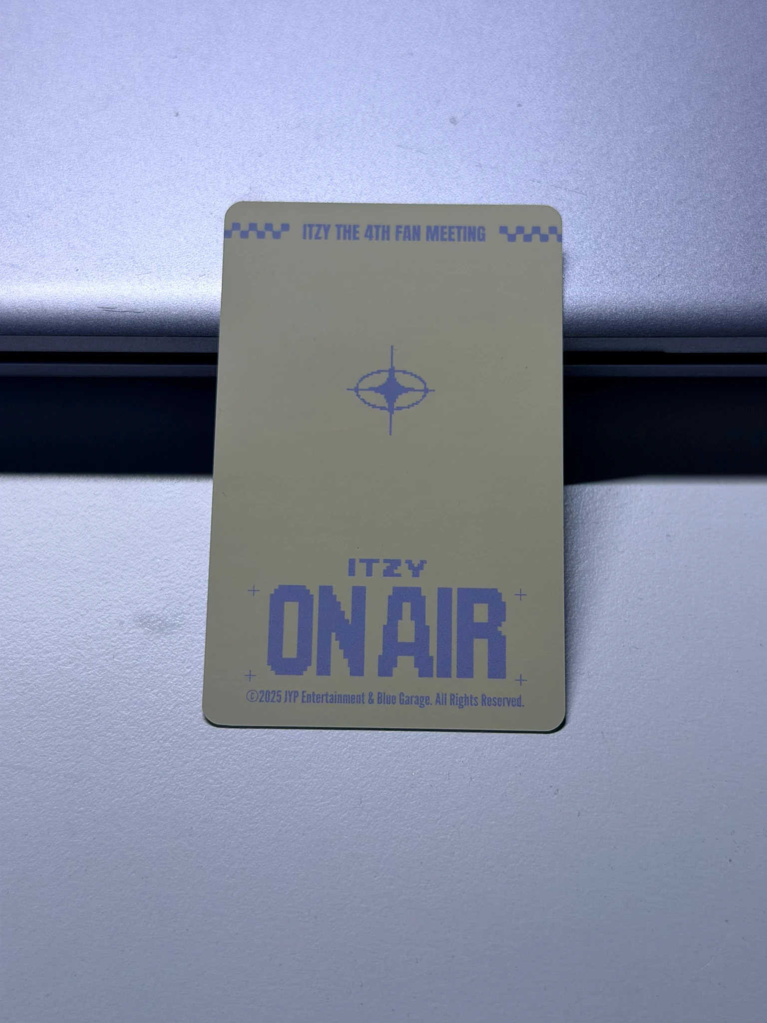 ITZY Ryujin ITZY - Ryujin - The 4th Fan Meeting "ITZY, MIDZY, Let's Fly! On Air" Event trading card concept photocard listing photo 2