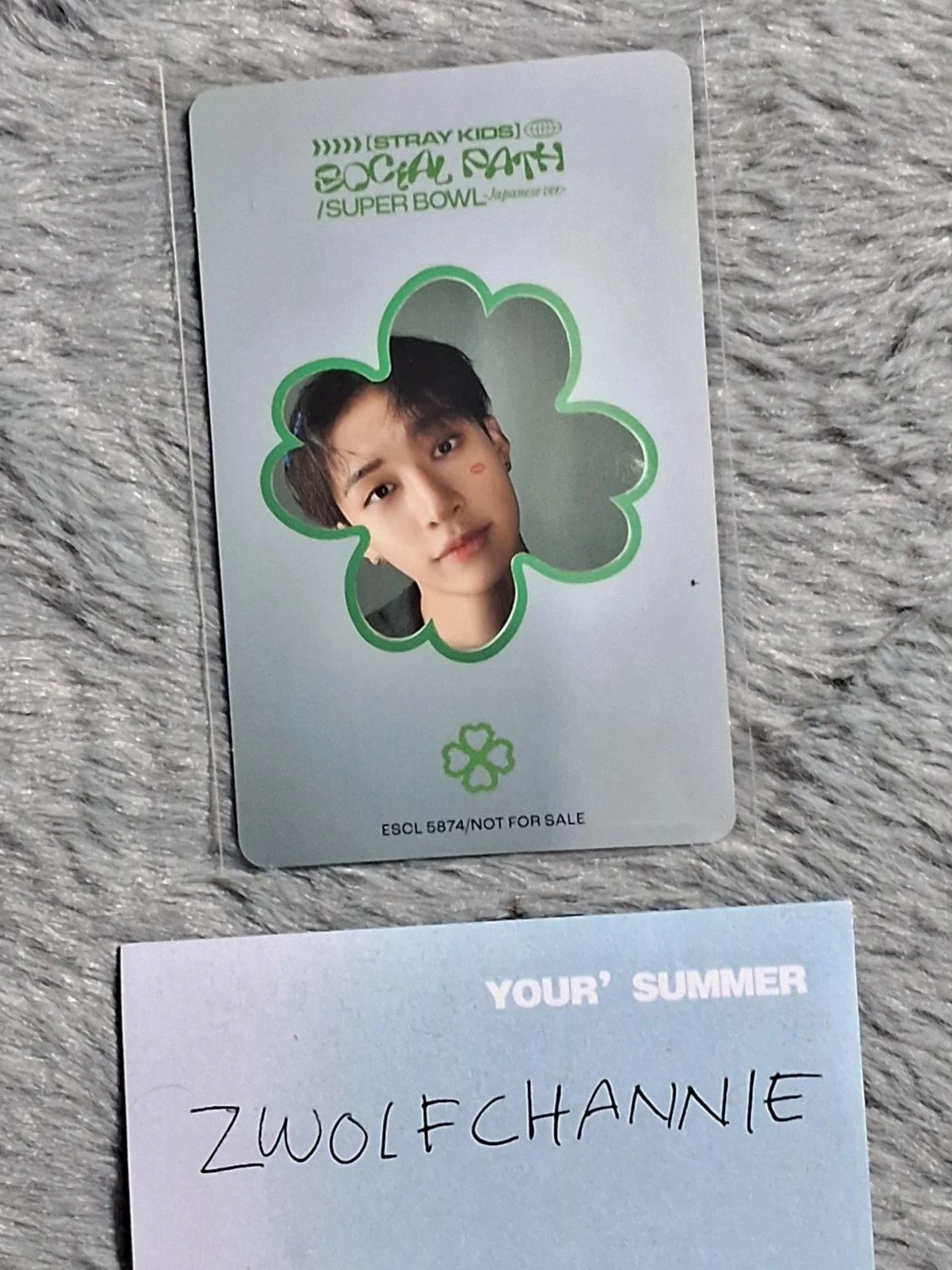 Stray Kids Bang Chan Stray Kids - Bang Chan - Social Path Album album photocard regular version listing photo 2