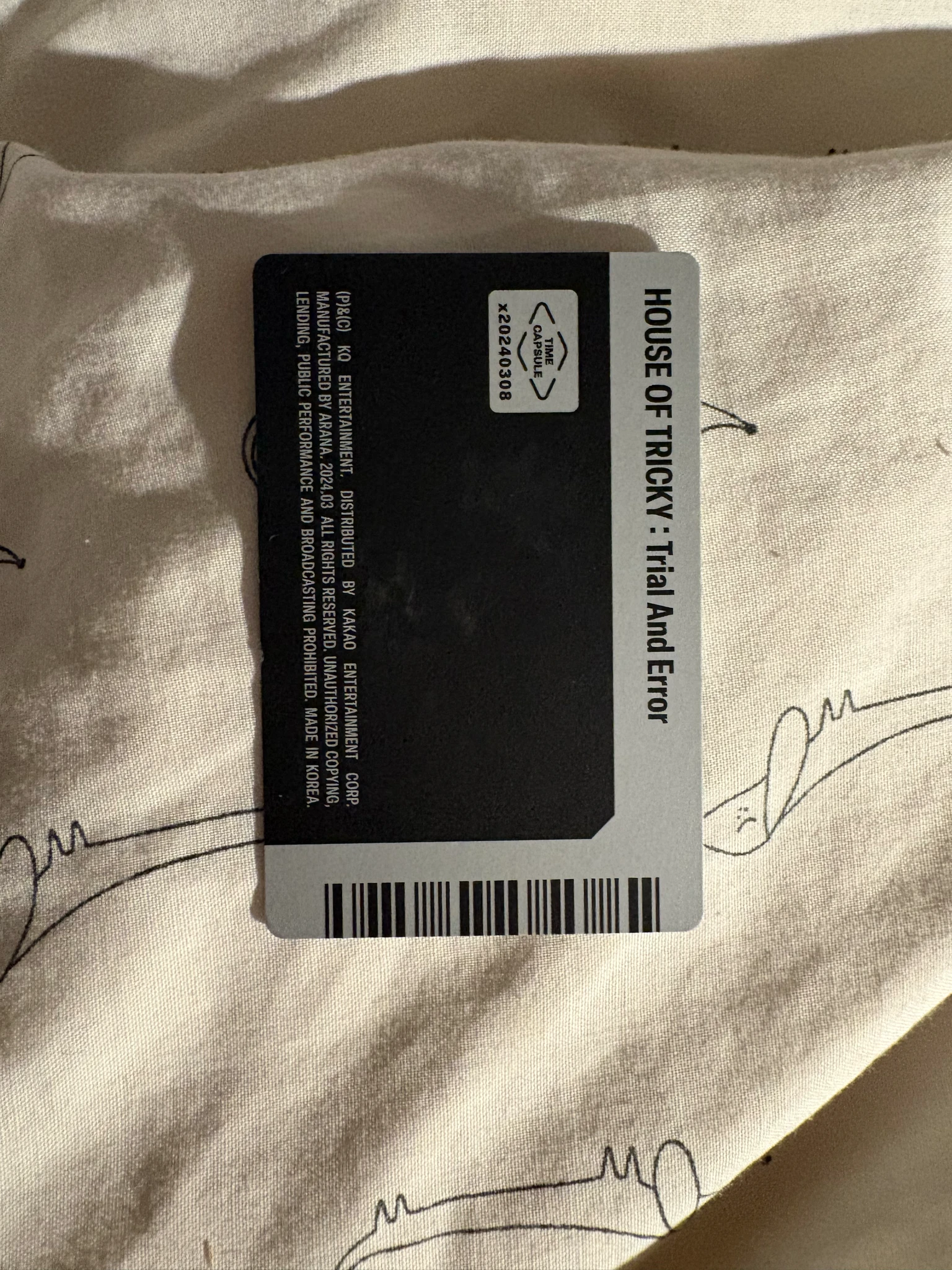 xikers Yechan Xikers - Yechan - HOUSE OF TRICKY : Trial And Error Album id card listing photo 2