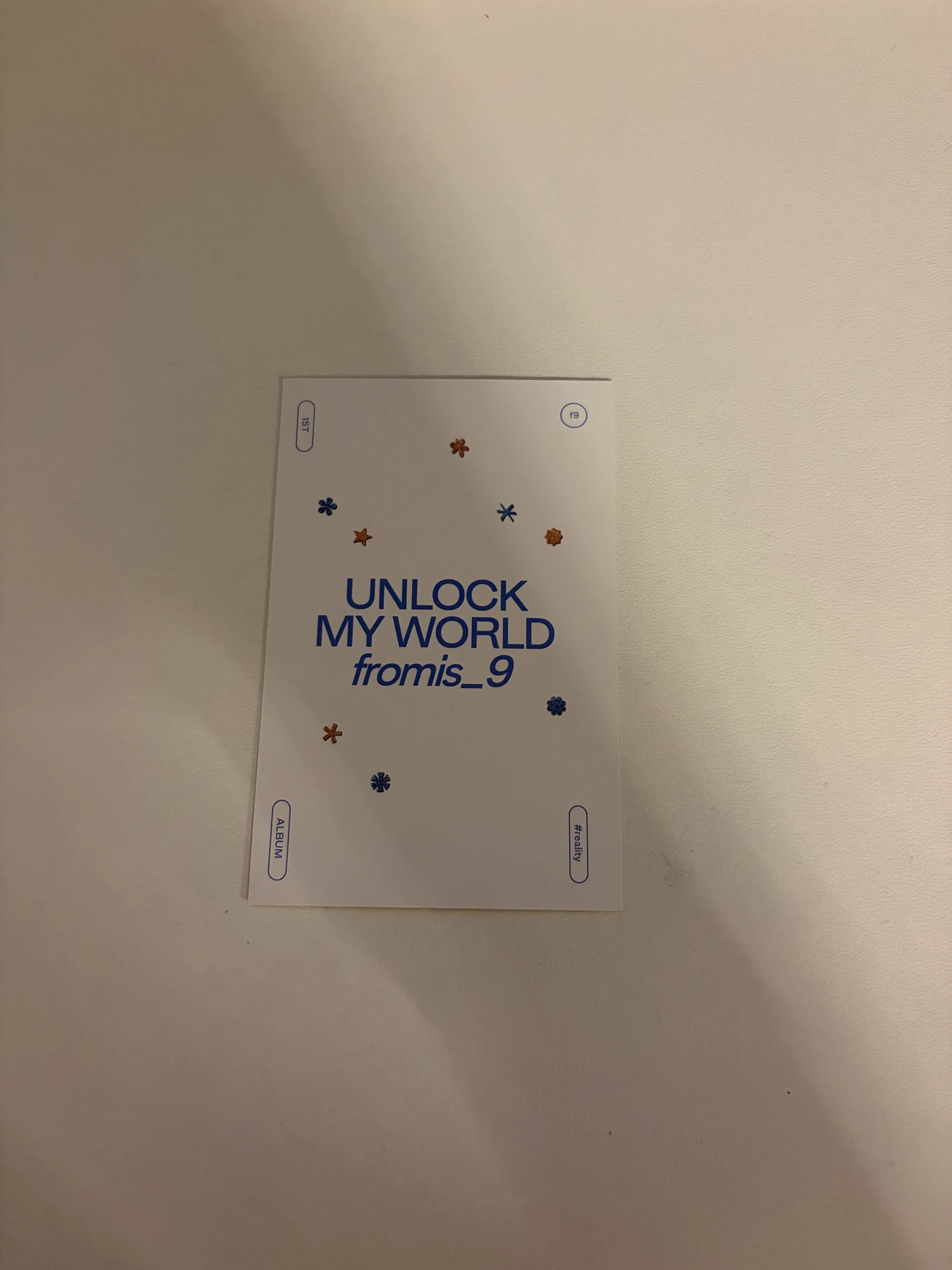 fromis_9 Nagyung fromis_9 - Nagyung - Unlock My World Album #reality version mini card album inclusion listing photo 2