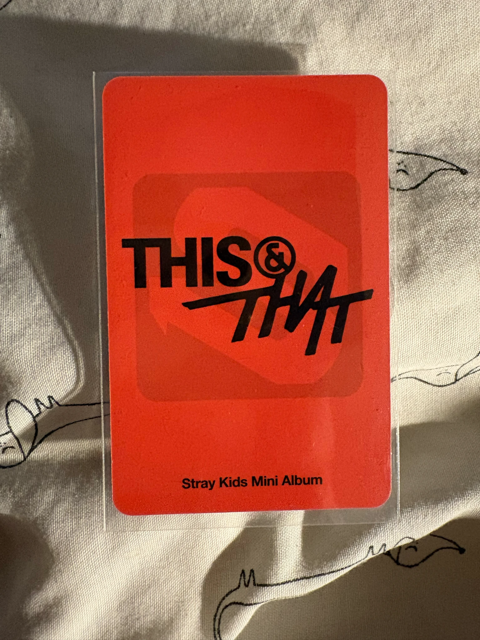 Stray Kids Felix Stray Kids - Felix - This & That Album album photocard fanclub version listing photo 2