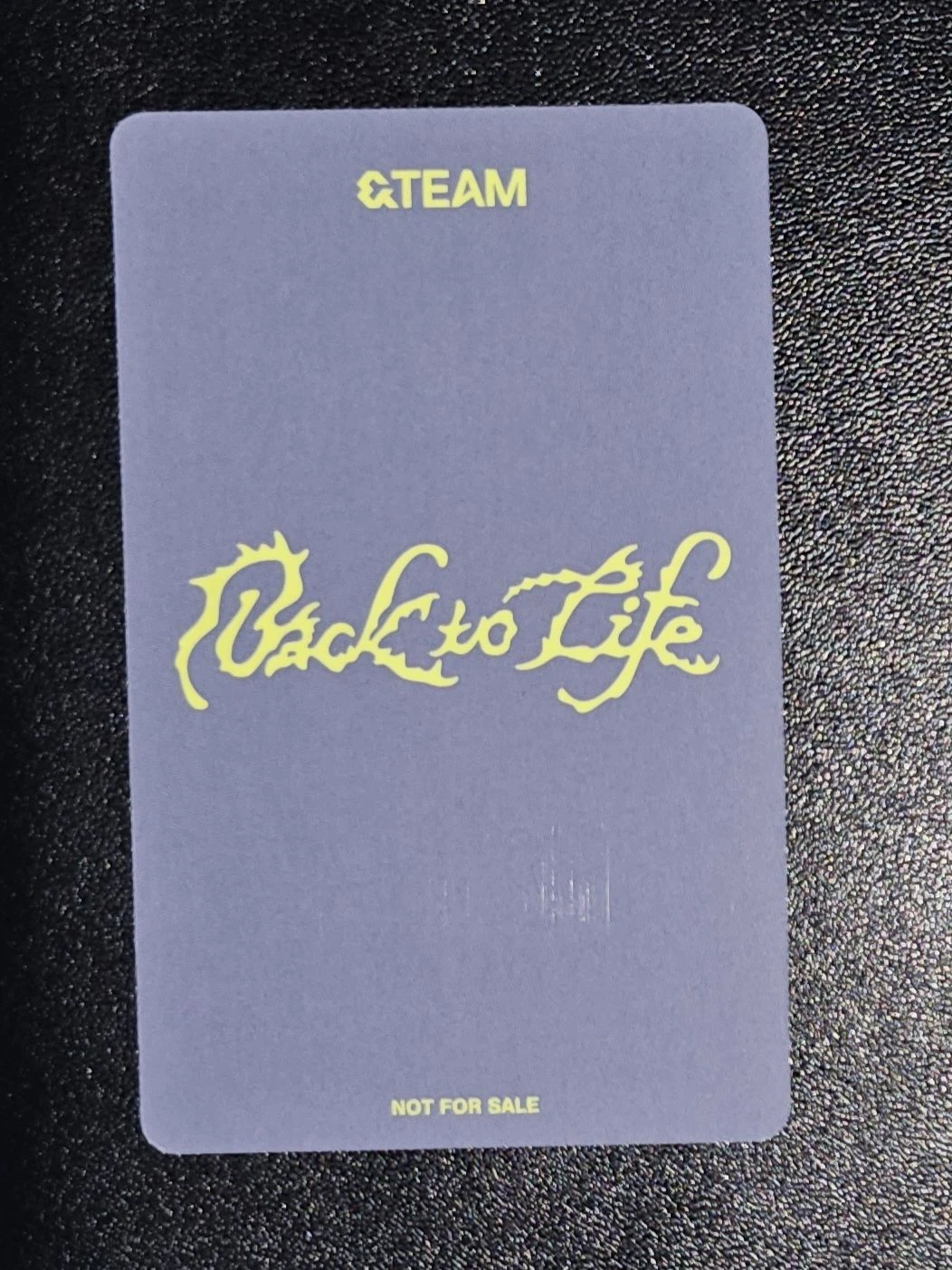&TEAM Maki &TEAM - Maki - Back to Life  Album listing photo 2