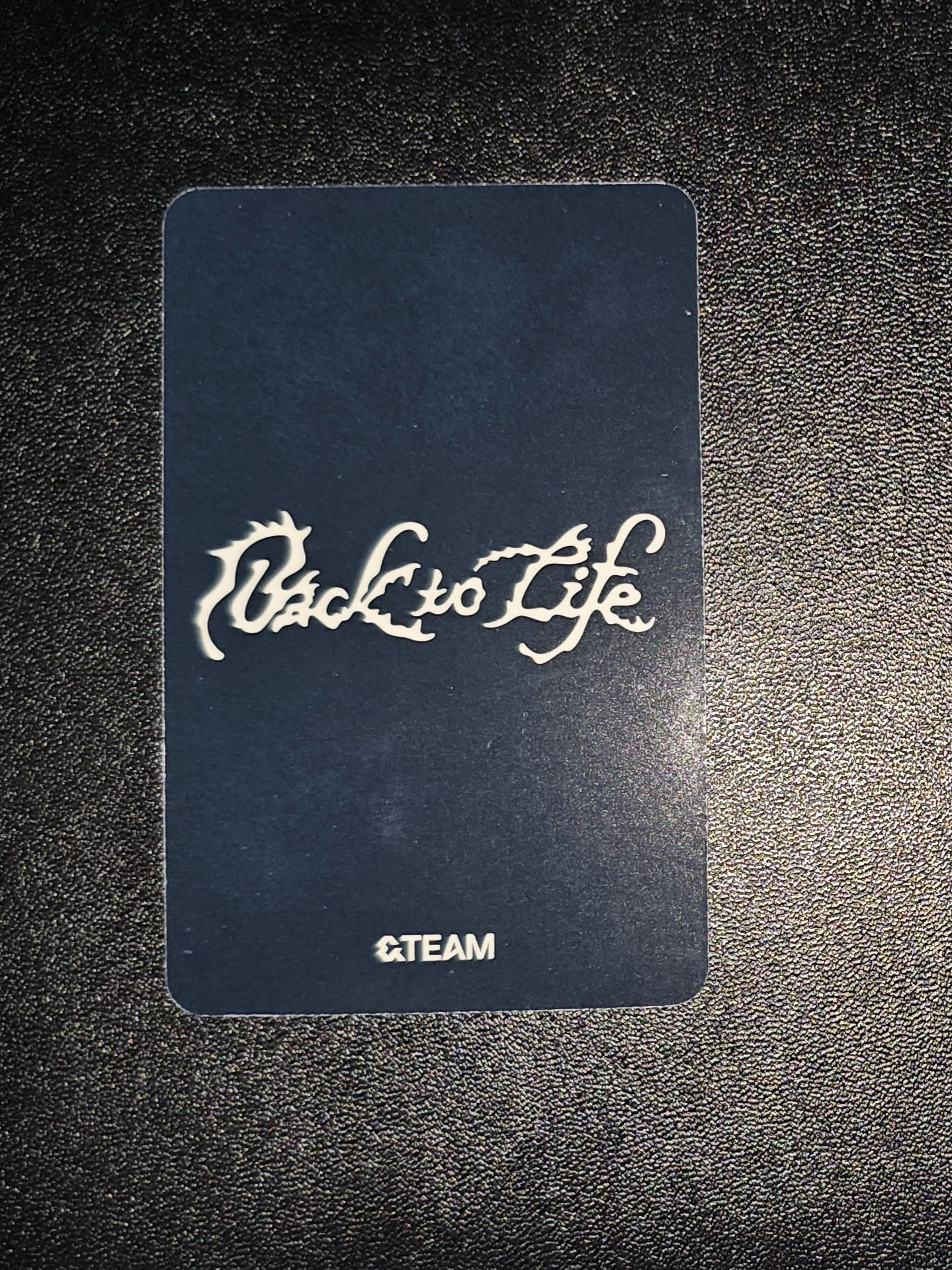 &TEAM Fuma &TEAM - Fuma - Back to Life  Album album photocard listing photo 2