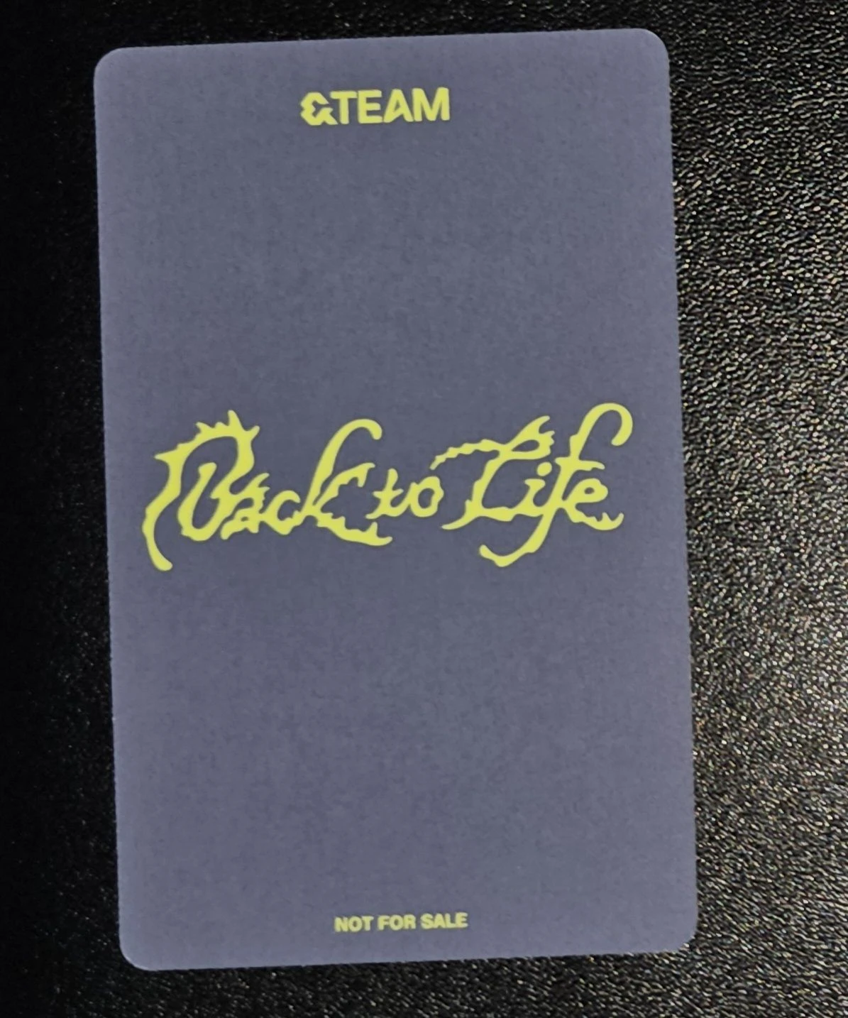 &TEAM Jo &TEAM - Jo - Back to Life  Album ums japan (universal music store) pob (pre-order benefit) listing photo 2