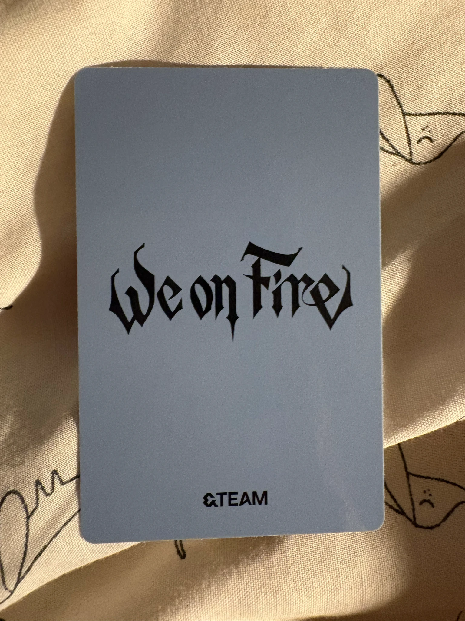 &TEAM Harua  &TEAM - Harua  - We on Fire  Album album photocard standard version FPO listing photo 2