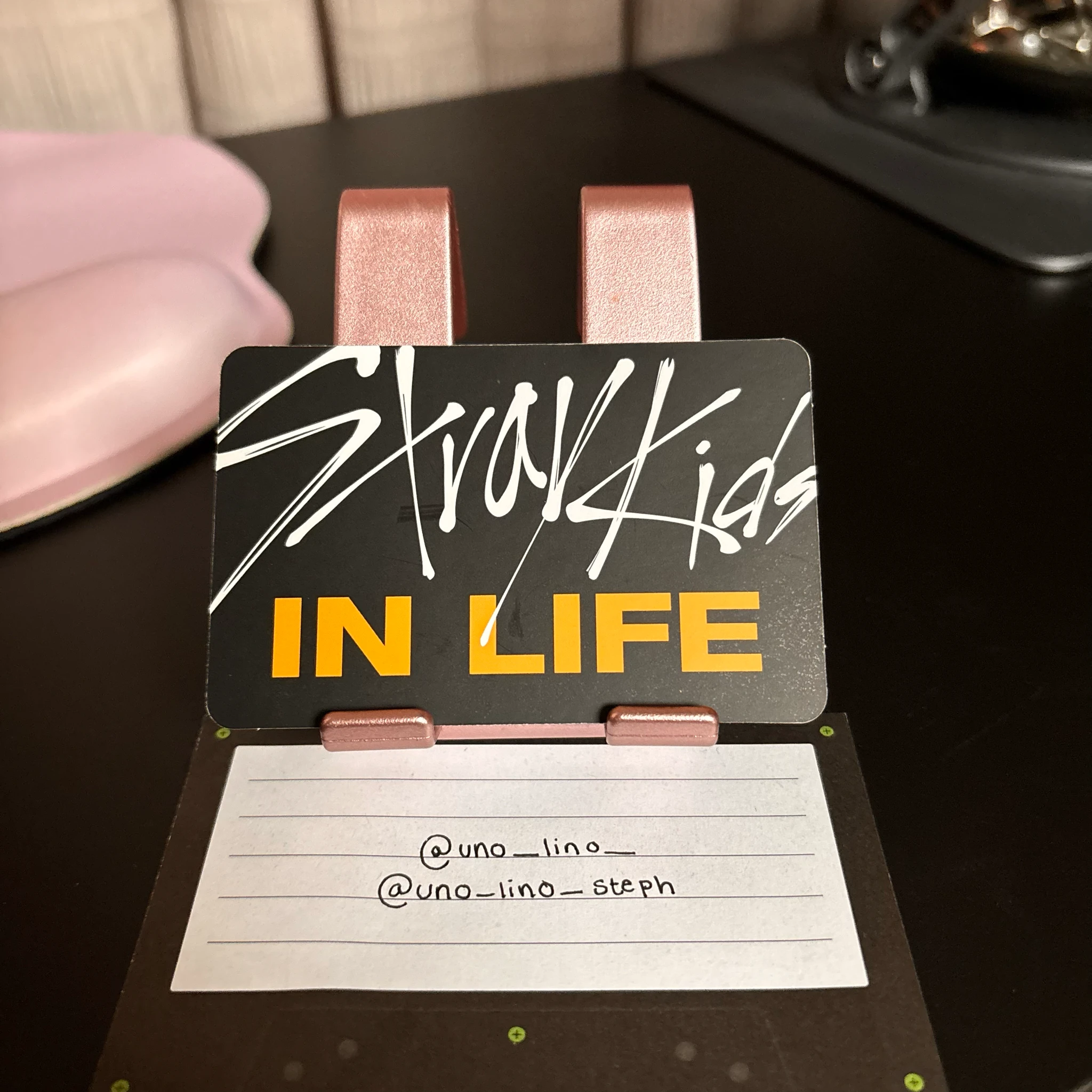 Stray Kids Stray Kids - Bang Chan & HAN & Changbin - In Life Album album photocard unit listing photo 2