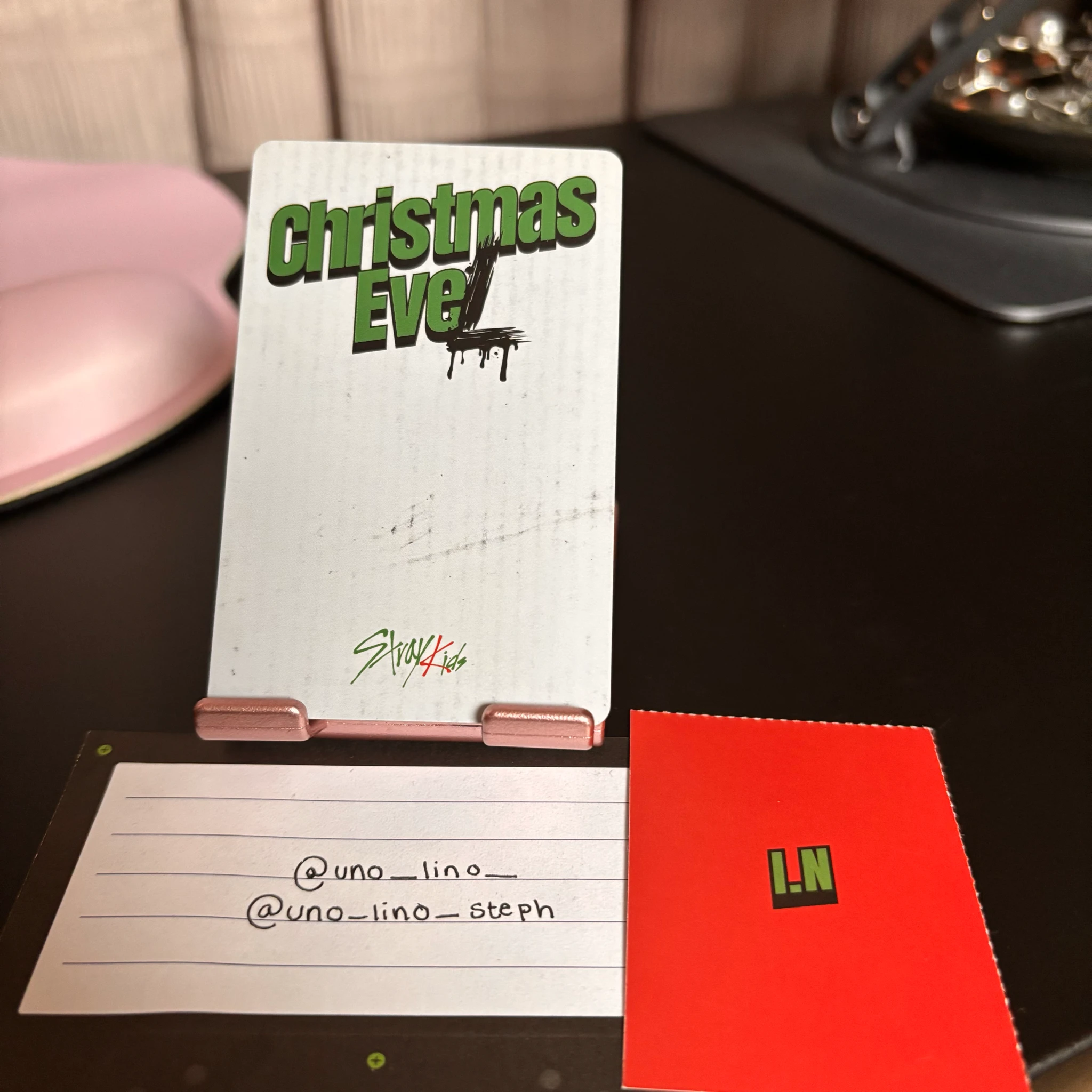 Stray Kids I.N Stray Kids - I.N - Christmas EveL Album pre-order benefit listing photo 2